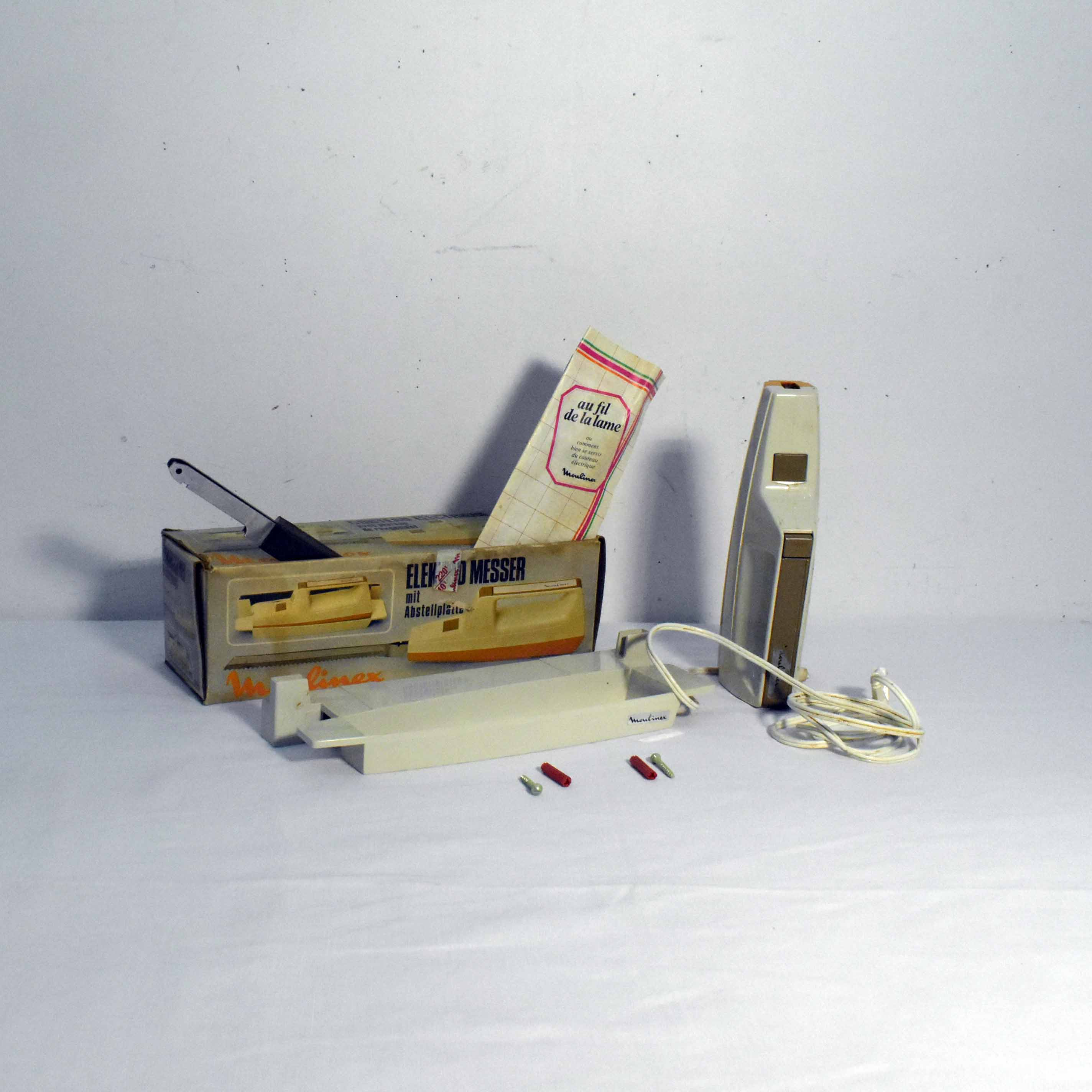 Couteau Electrique Moulinex® Type 246 - Boite Complète - Bon état - Photo 2