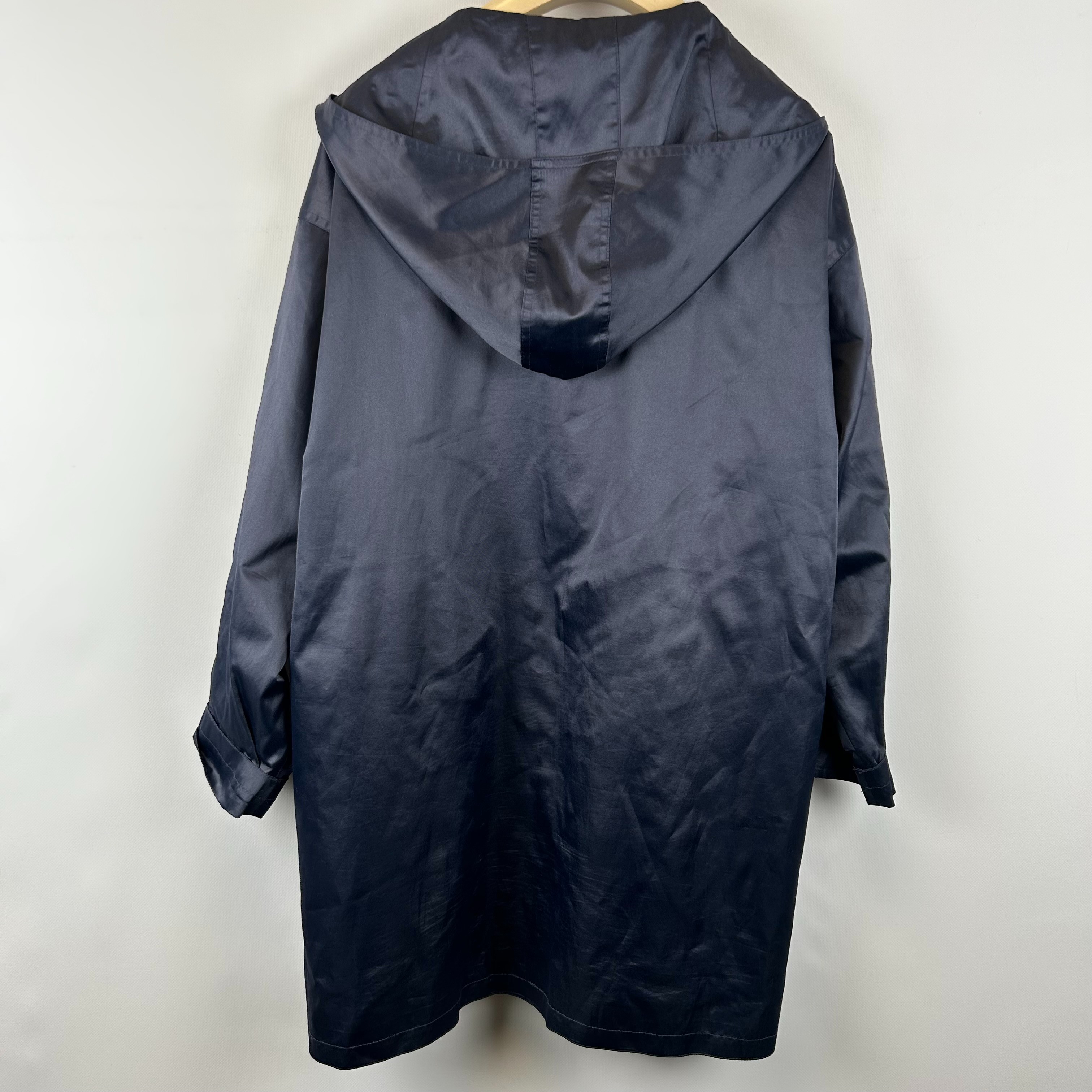 Nina Ricci évolution - Veste en polyester bleue marine - Taille 40 - Photo 2