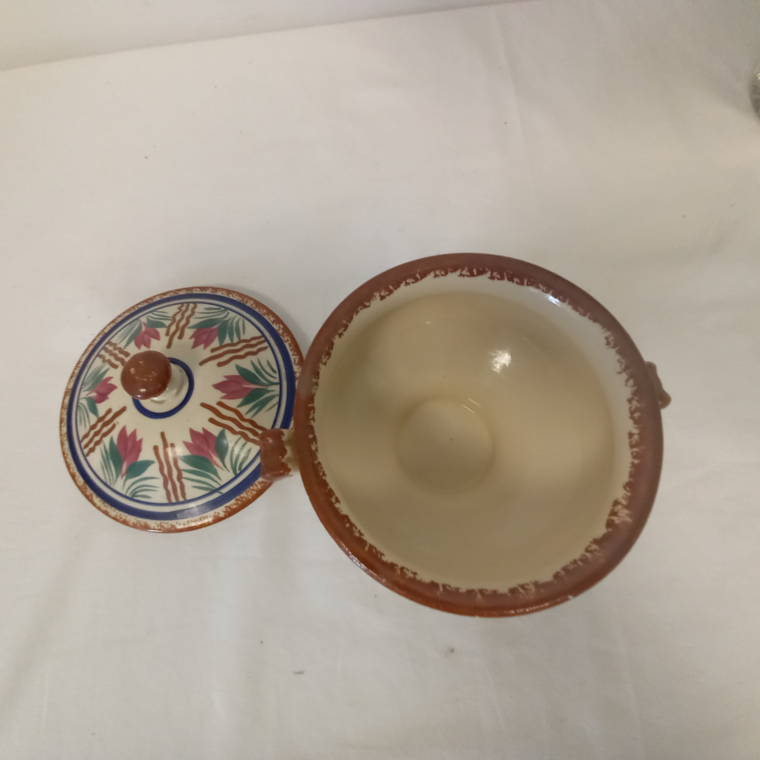 Soupiere HB henriot quimper 487 france vintage - Bon état - Photo 7