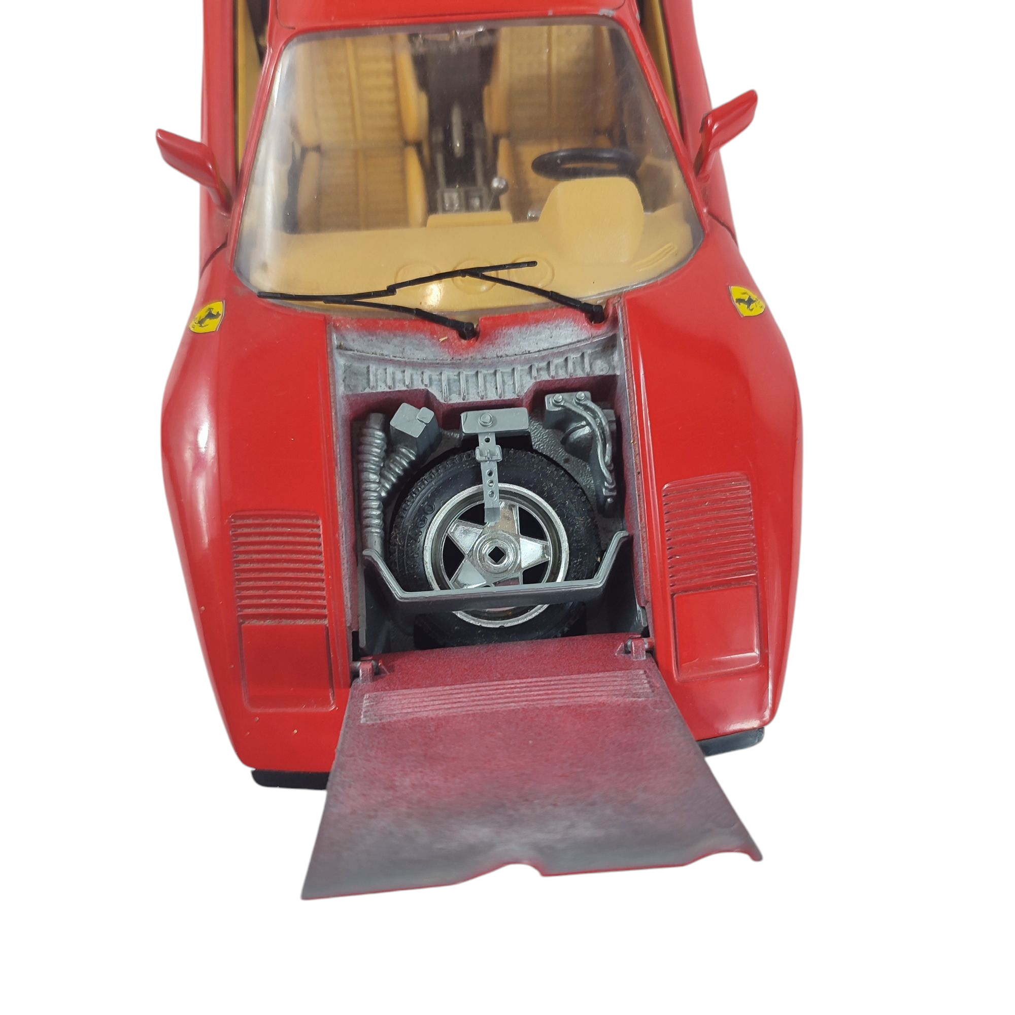 Voir photo 7 de Voiture Burago Ferrari GTO 1984 - scale 1/18 Voiture Burago Ferrari GTO 1984 - scale 1/18 Bon état - Vue 7 -