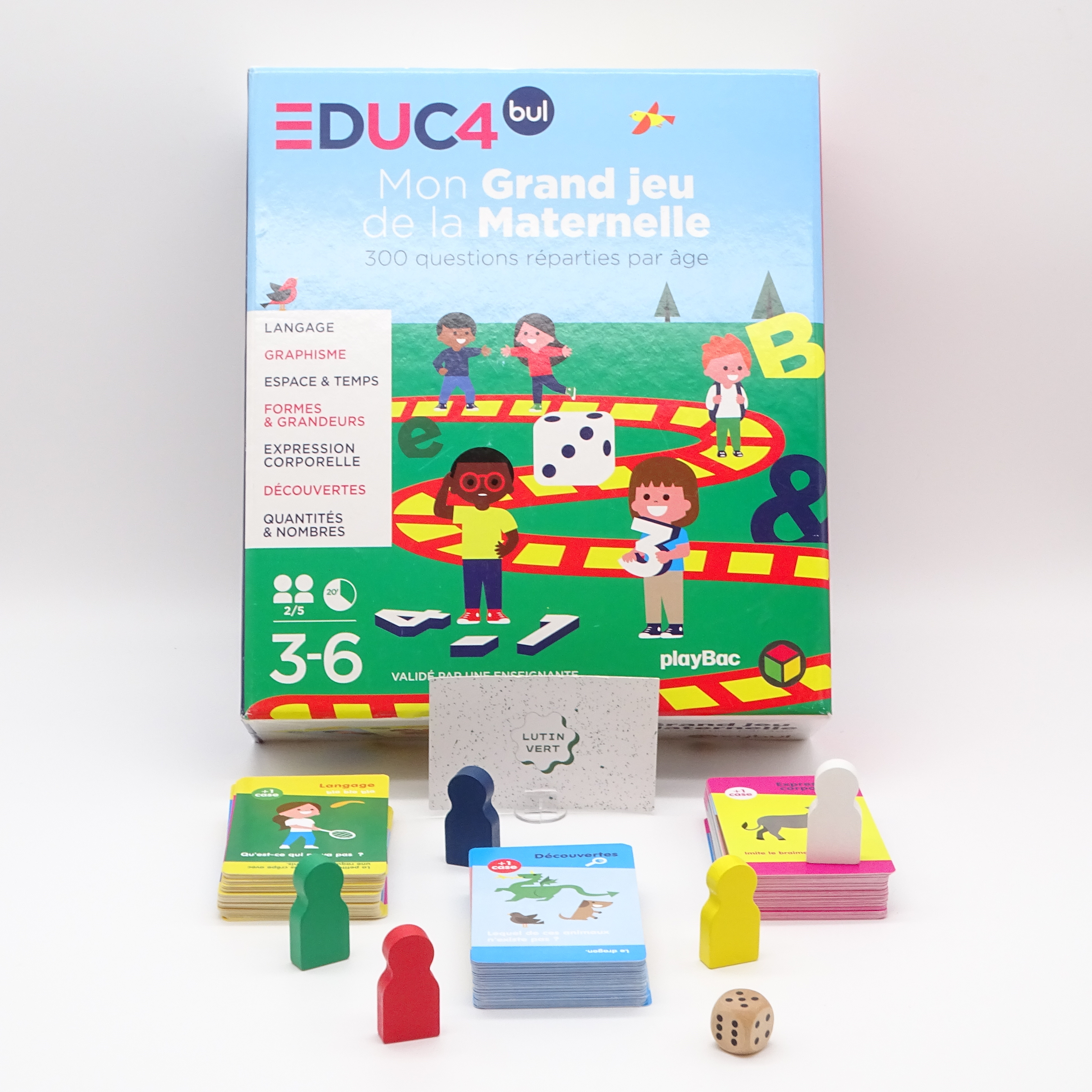 Voir photo 3 de Mon Grand jeu de la Maternelle d'occasion OXYBUL - Dès 3 ans | Ref 13848 Mon Grand jeu de la Maternelle d'occasion OXYBUL - Dès 3 ans | Ref 13848 Très bon état - Vue 3 -