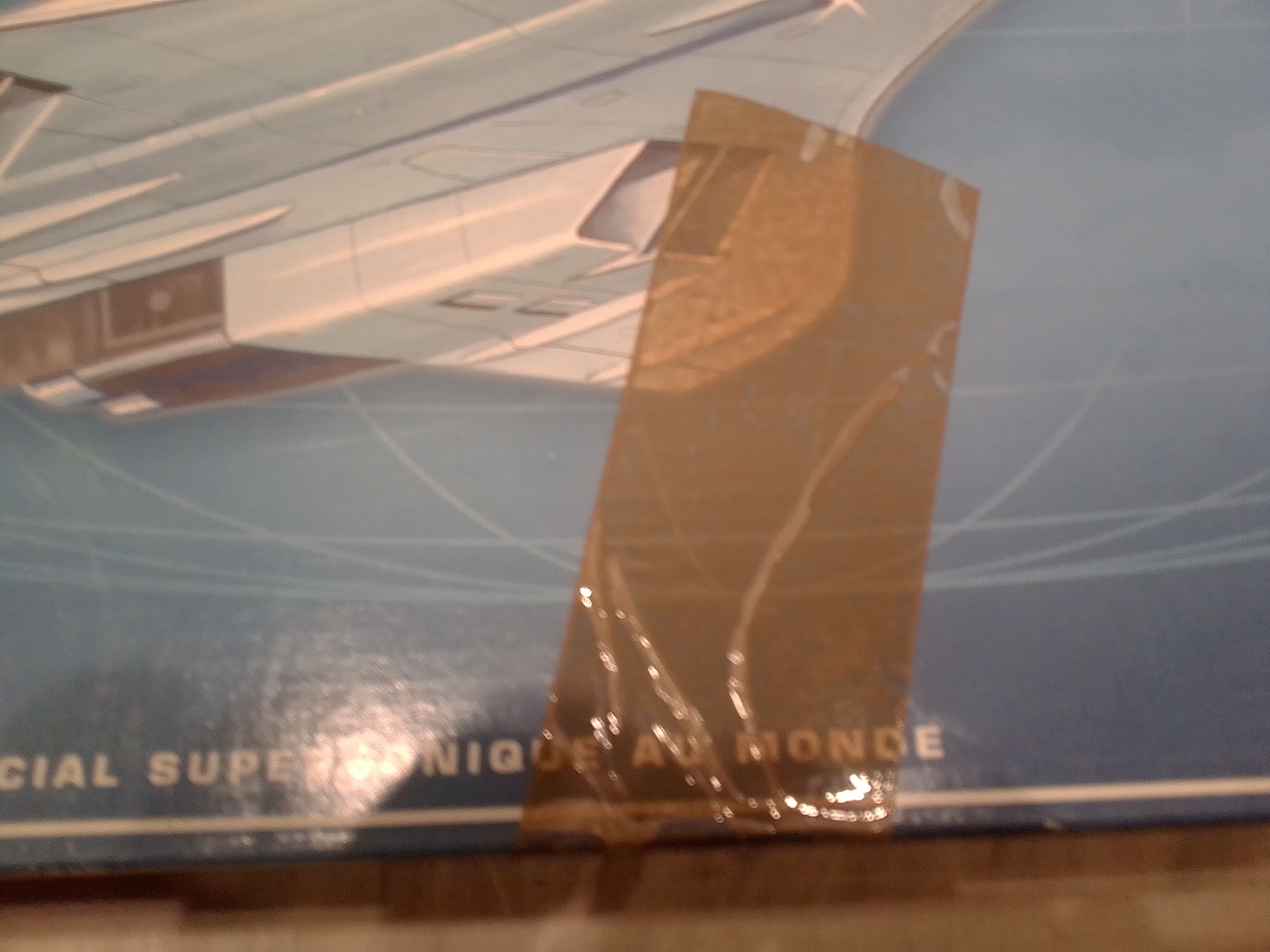 Maquette avion Concorde État correct - Vue 12 - 