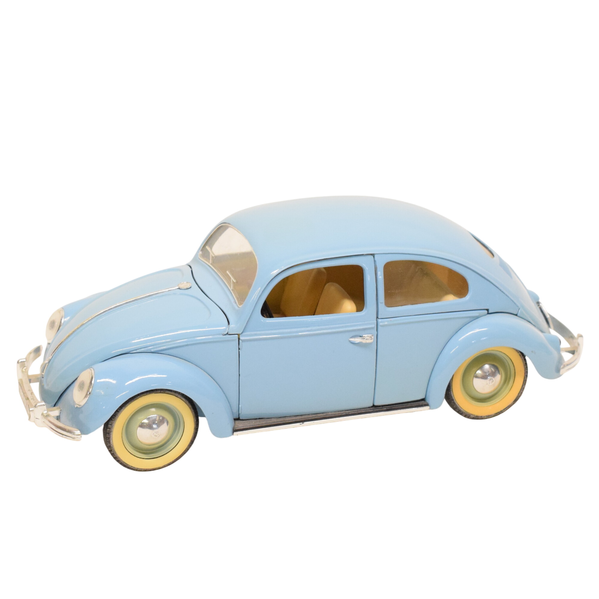 Miniature Voiture 1/18 Coccinelle VW Par Solido - Modèle Collection - Occasion En Bon état