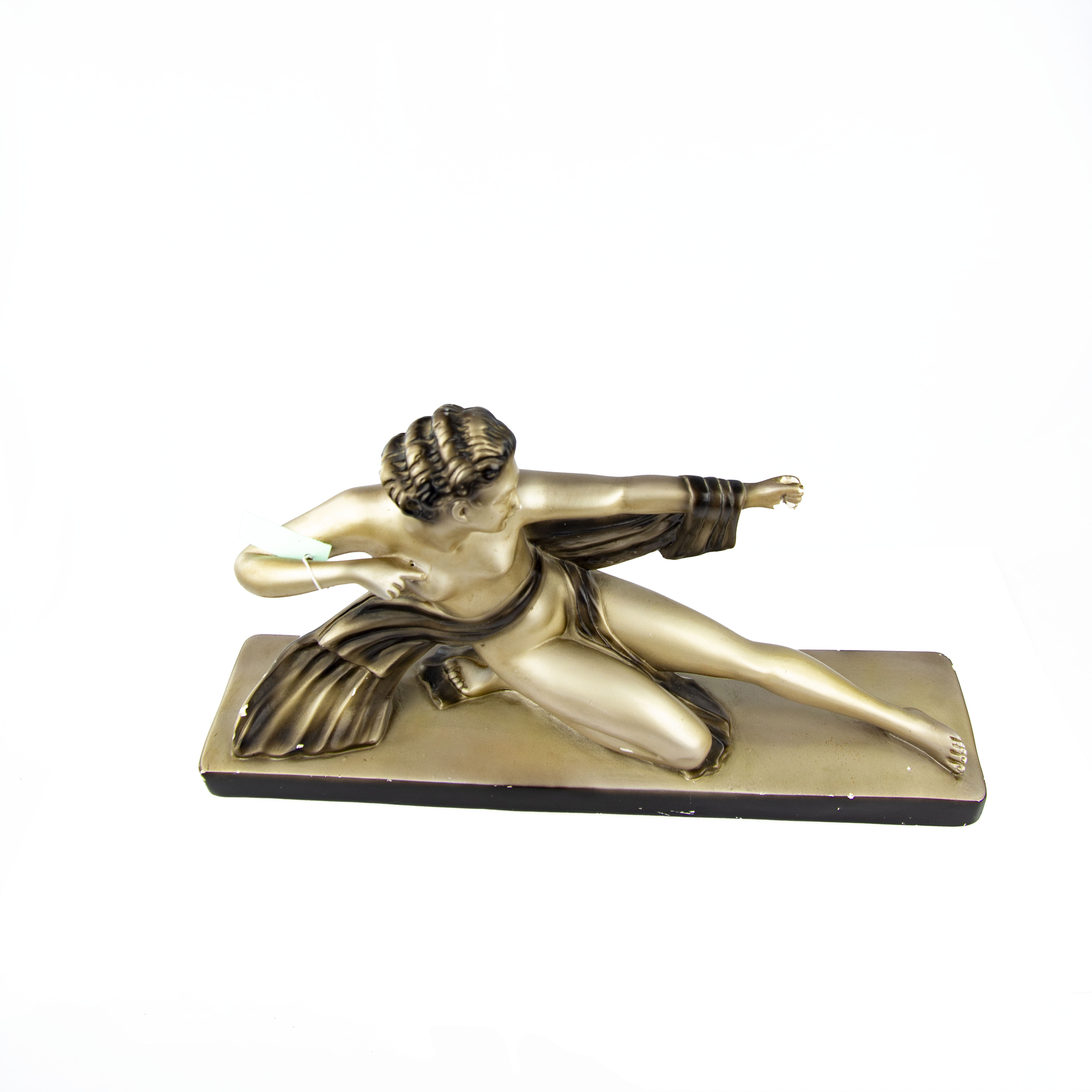 Femme guerrière nue entourée d'un drap en plâtre - État correct - Photo 2