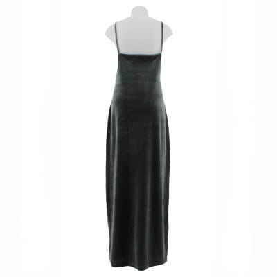 Robe grise en velours ras - femme - In Extenso - taille 16 ans - Photo 1