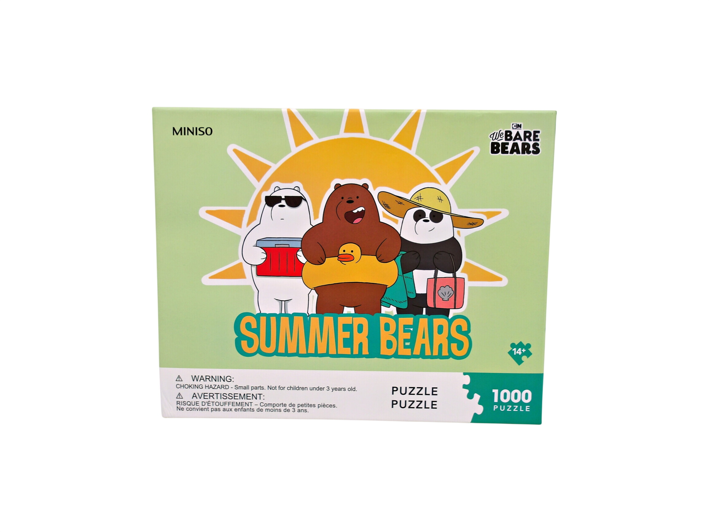 Puzzle - Summer bears - We are Bears - 1000 pièces  -  reconditionné disponible sur Label Emmaüs