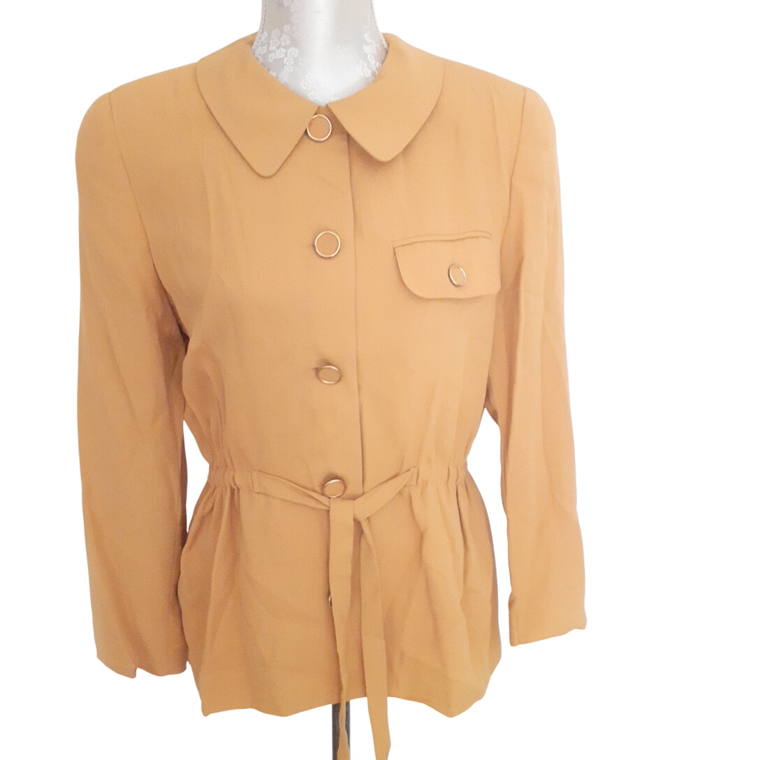 Petites - Veste neuve moutarde - Label Emmaus - Modalova