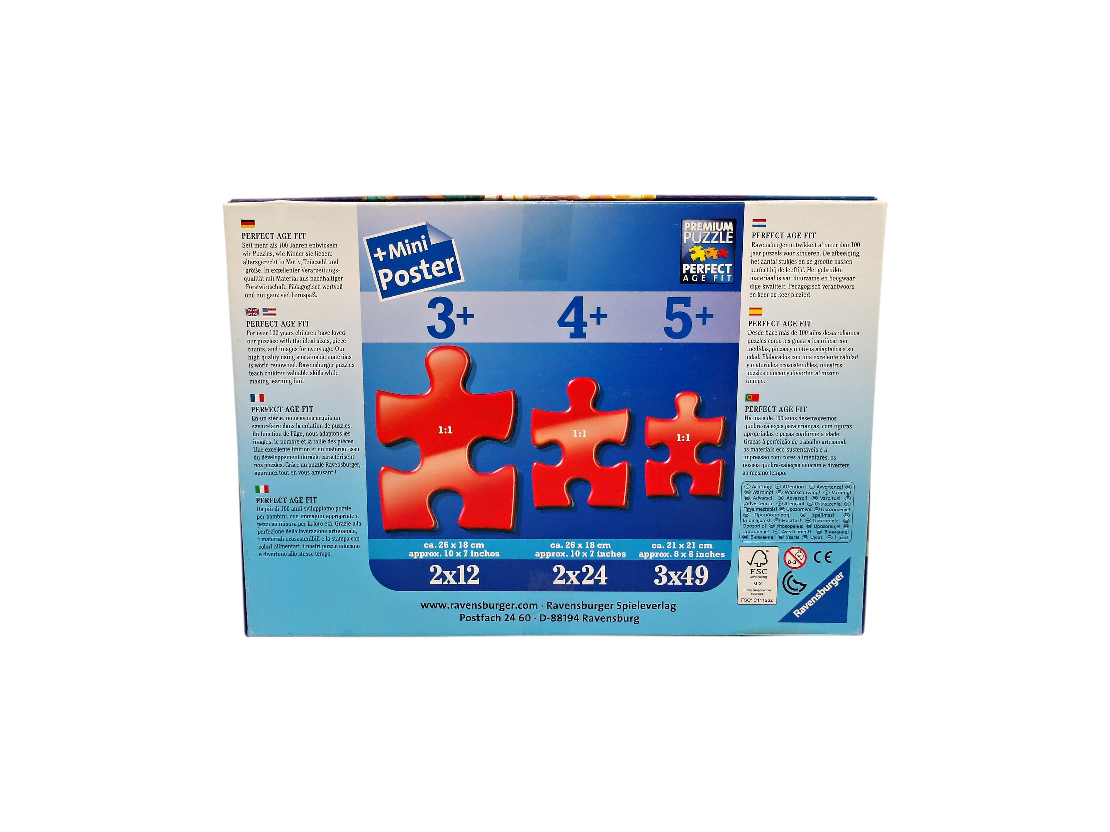 Puzzle - Pat'Patrouille - Charmantes chiennes - 3 x 49 pièces- Édition 2016 Comme neuf - Vue 2 - 