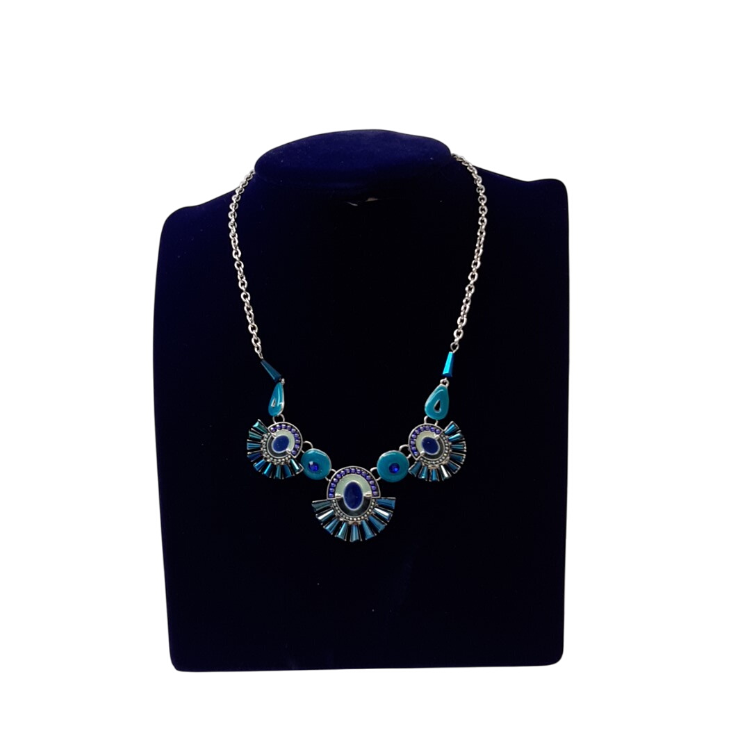 Collier fantaisie en mtal 47cm - Label Emmaus - Modalova