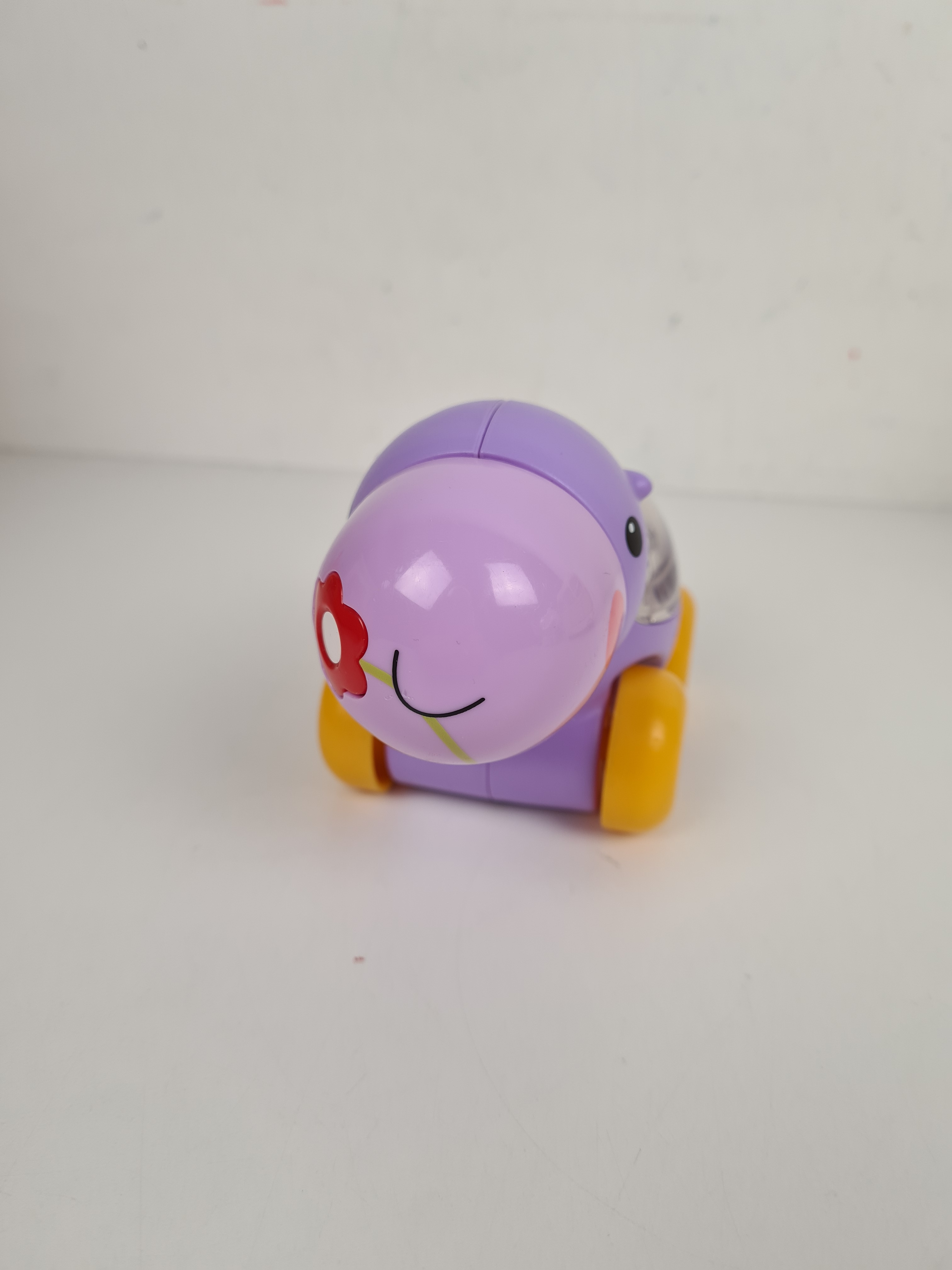 Voiture animaux - fischer price roller hippo - 14cm - Photo 1