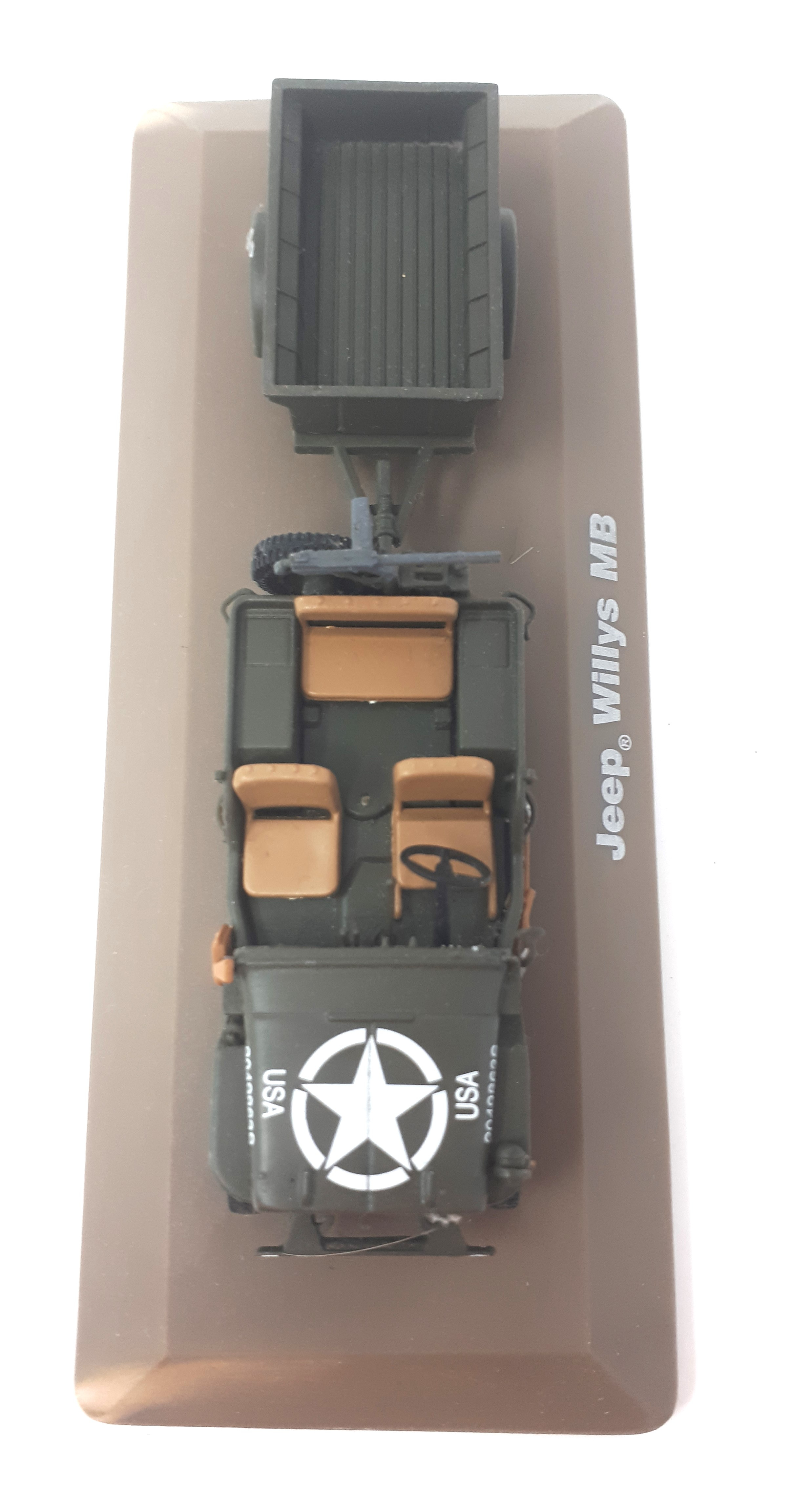 Voir photo 5 de Véhicule miniature Jeep Willys MB Véhicule miniature Jeep Willys MB État correct - Vue 5 -