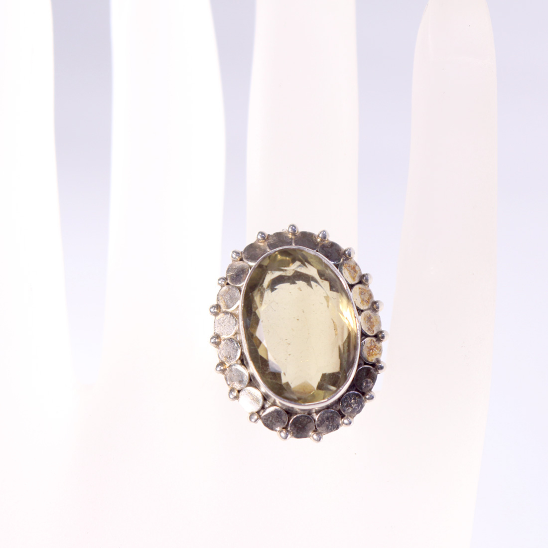 Bague en argent T57 - Label Emmaus - Modalova
