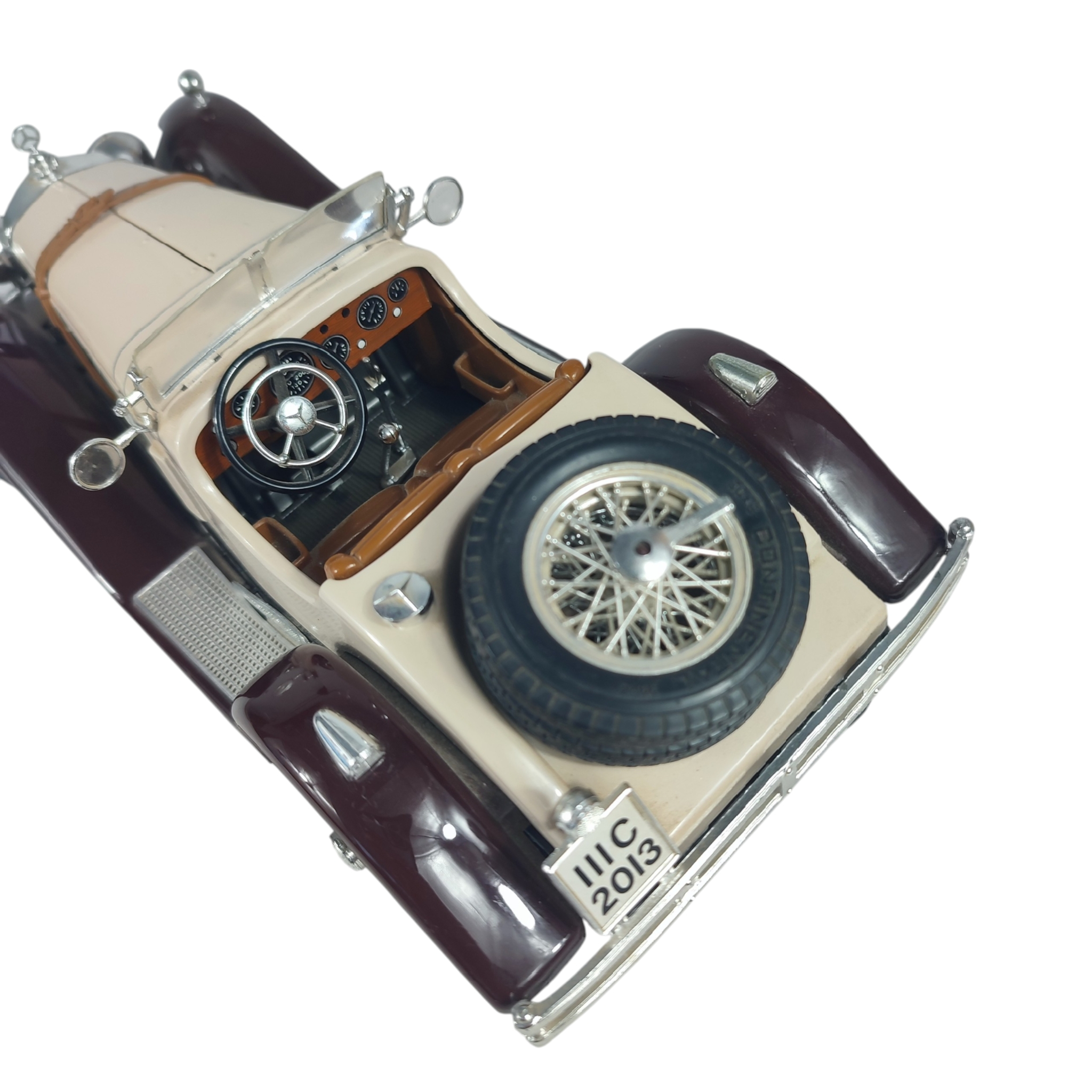 Mercedes Benz SSK (1928) de marque Burago Bon état - Vue 5 - 