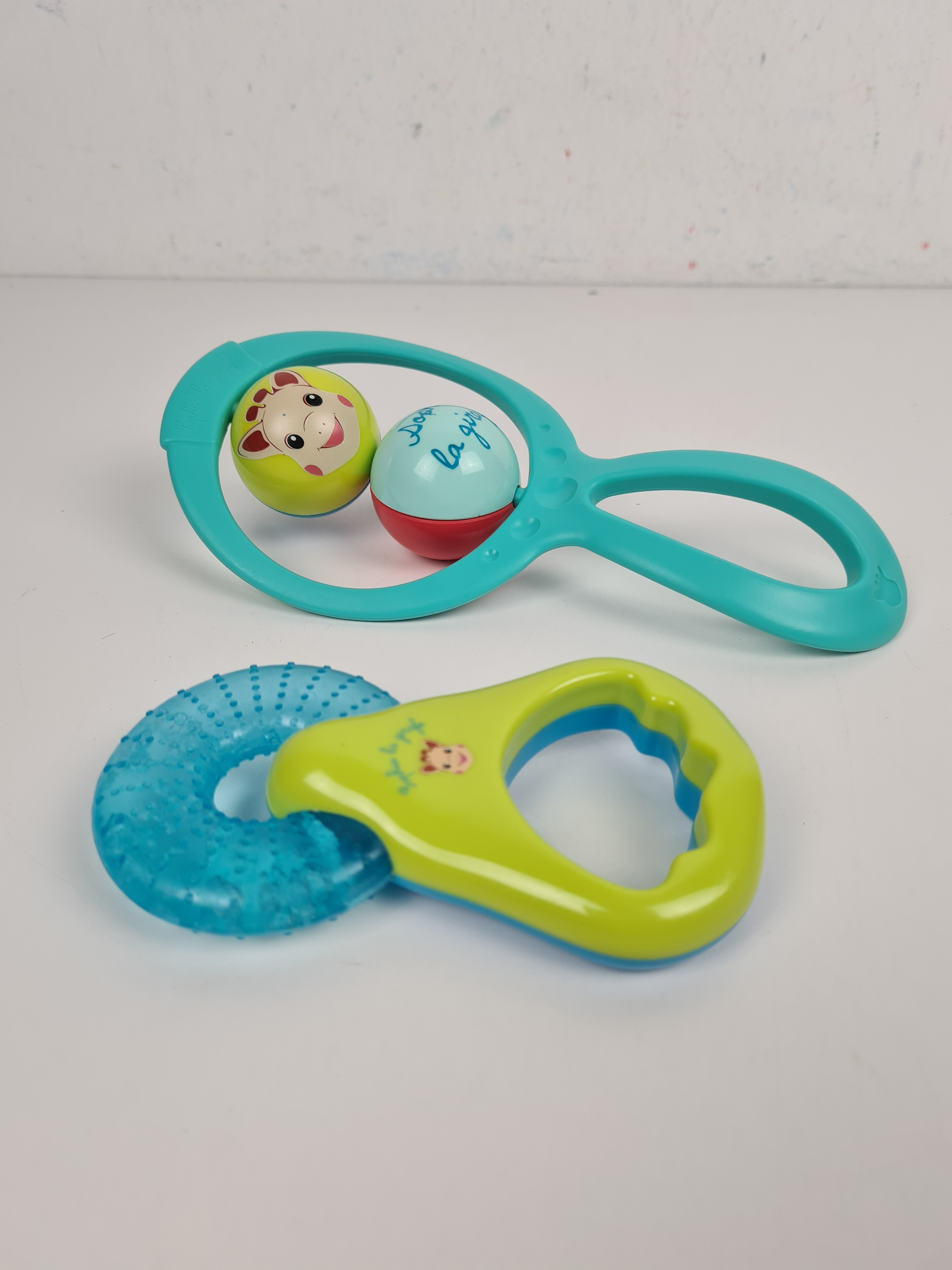 Jeu d'éveil -Lots de 2 hochet - Sophie La Girafe - 20,12 cm - Photo 3