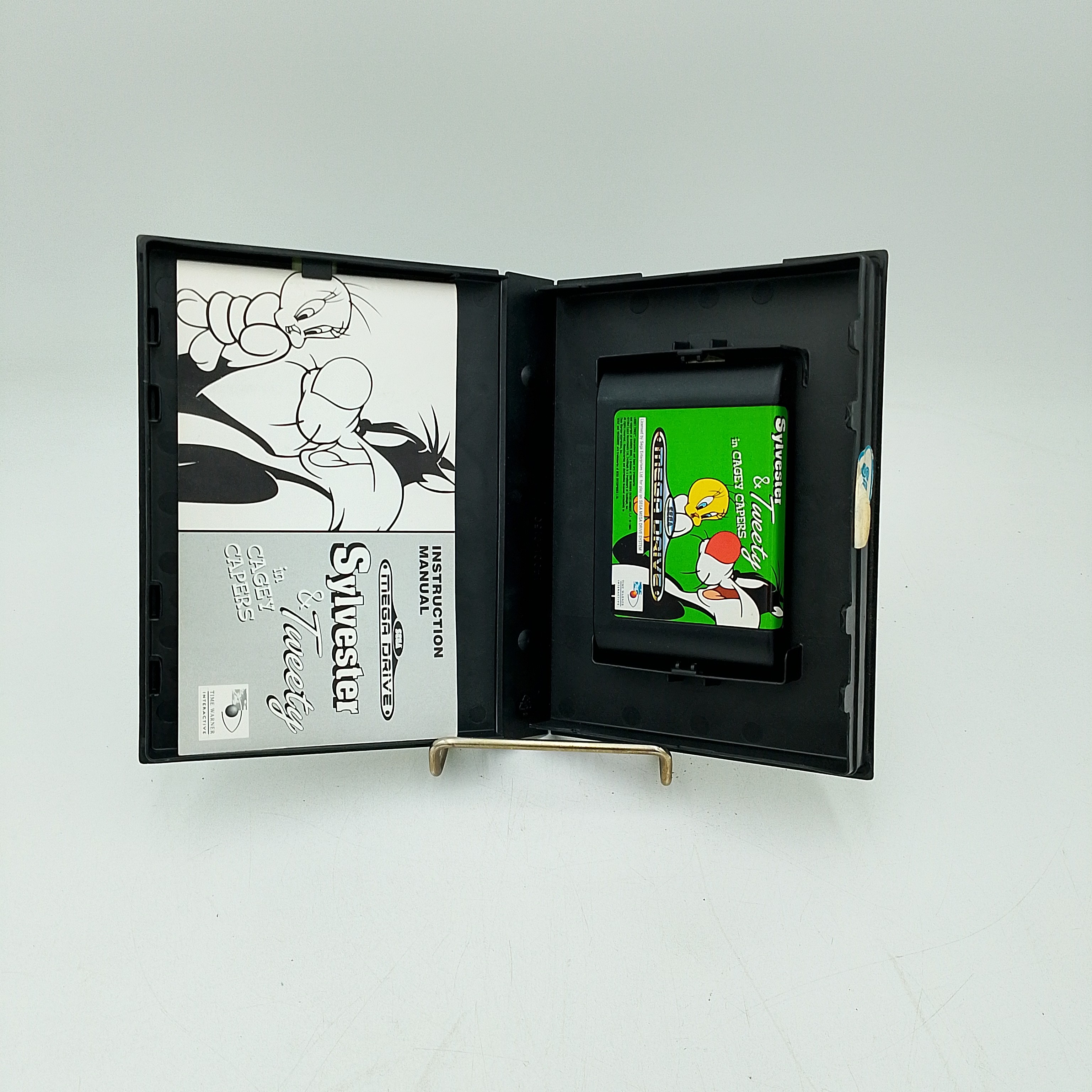 Voir photo 3 de Titi et Grosminet dans une aventure infernale - Jeu Megadrive PAL Titi et Grosminet dans une aventure infernale - Jeu Megadrive PAL Bon état - Vue 3 -