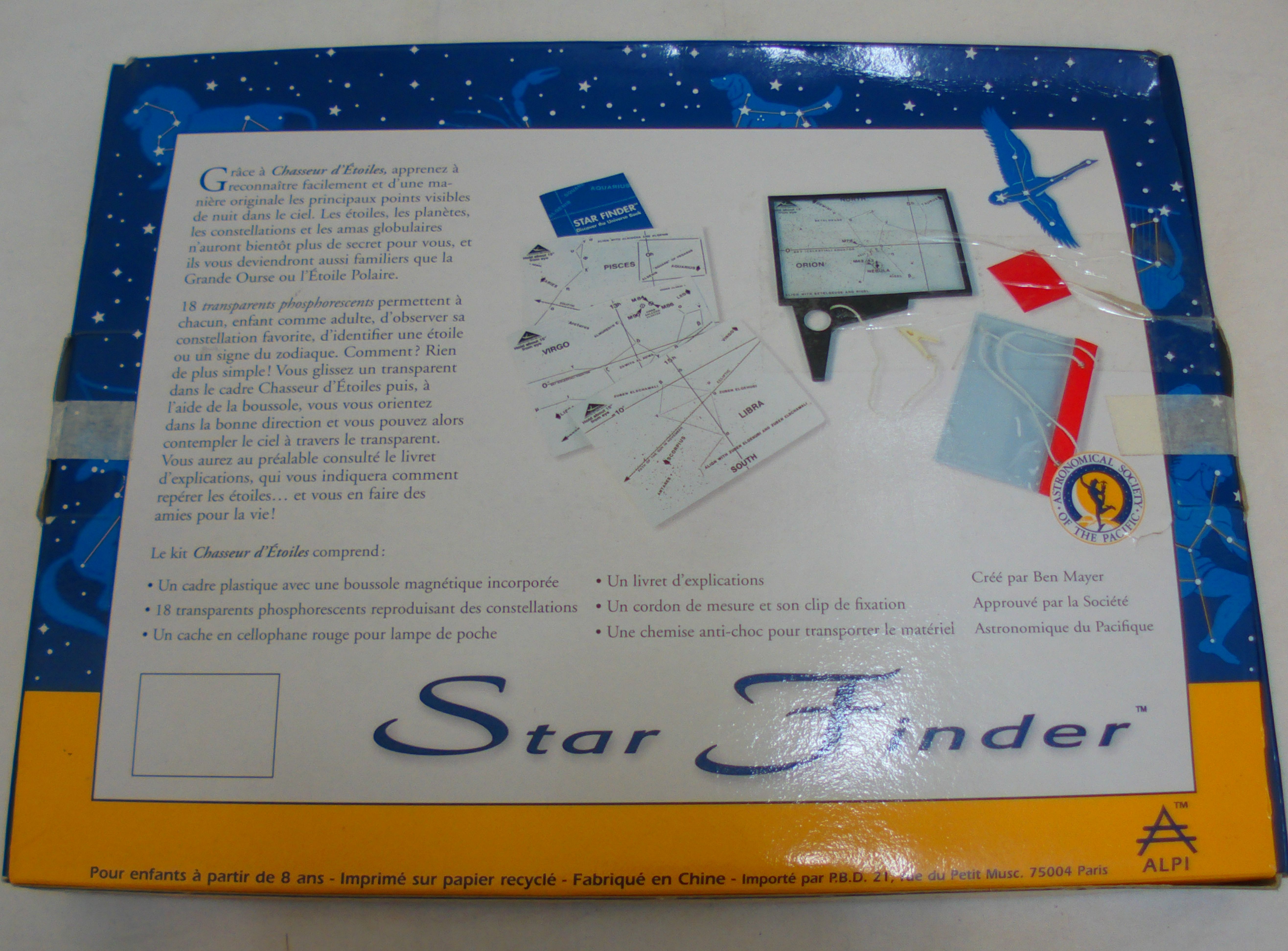 Jeu Star Finder, chasseur d'étoile, Alpi, + 8 ans Bon état - Vue 5 - 