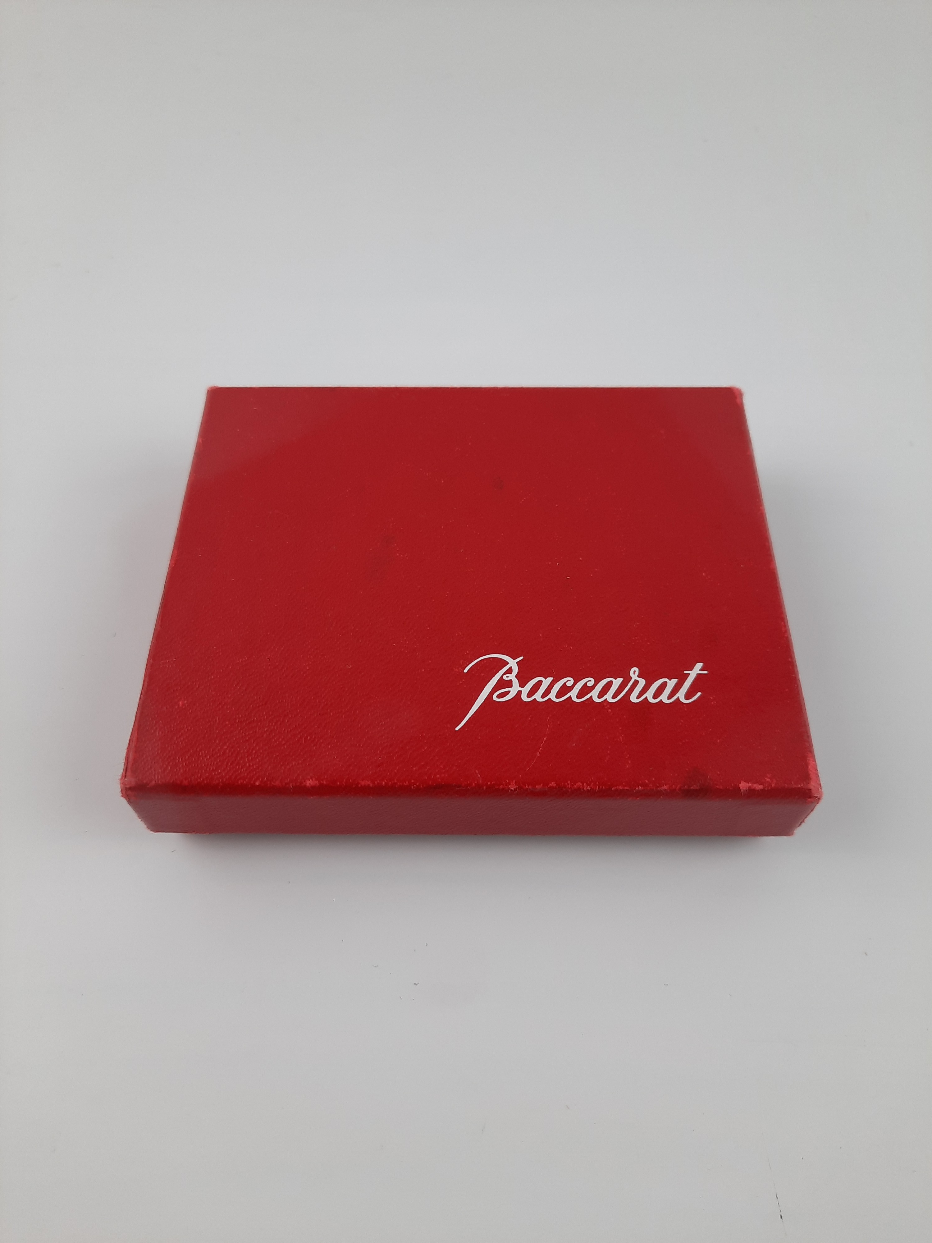Pendentif Cœur+ pochette de Baccarat - Bon état - Photo 7