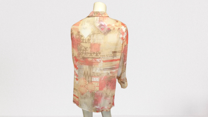 Tunique voile T52 neuve "France Rivoire" Comme neuf - Vue 2 - 