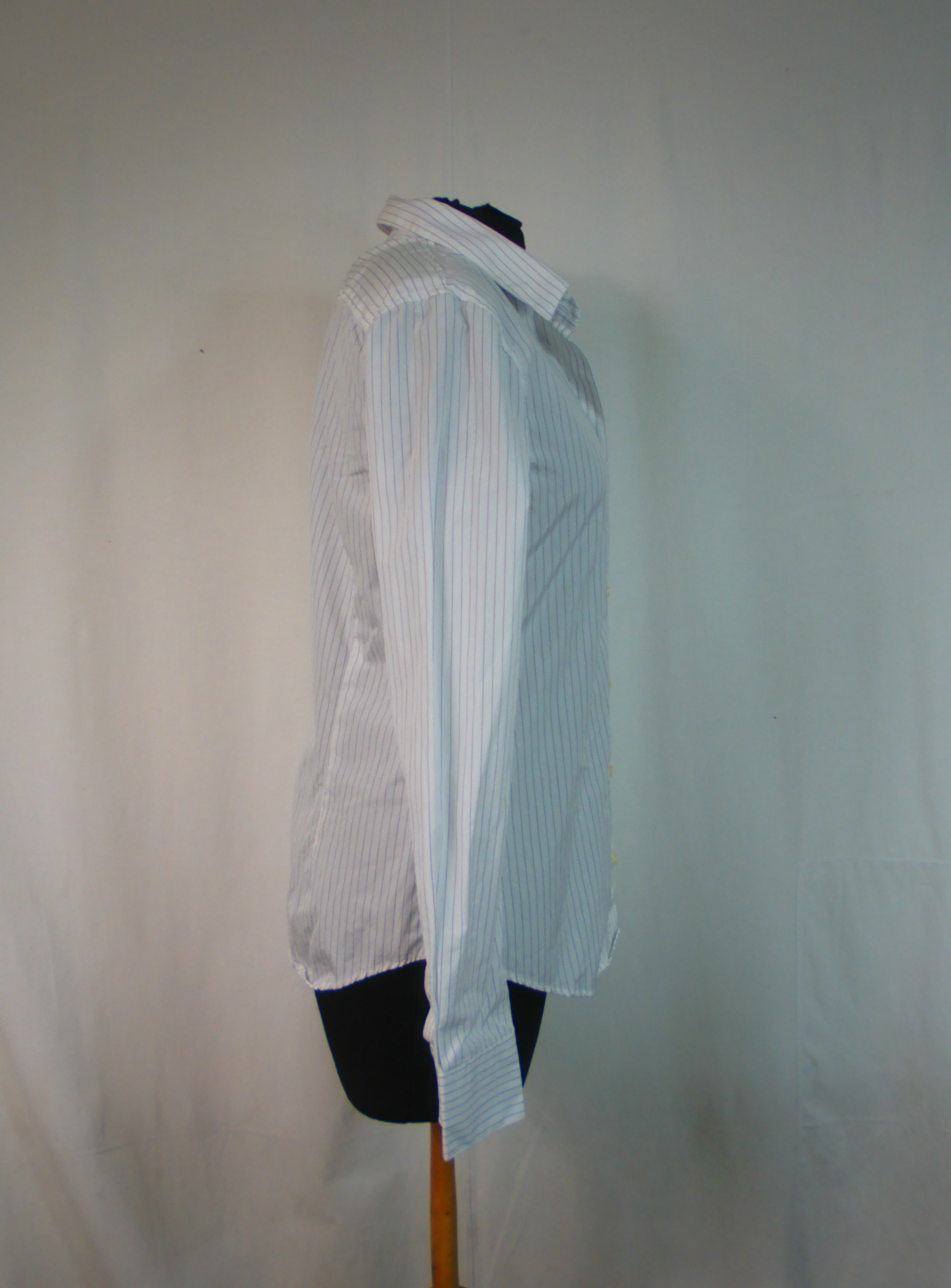 Chemise BRUCE FIELD, rayures, 100% COTON, taille M - Photo 1