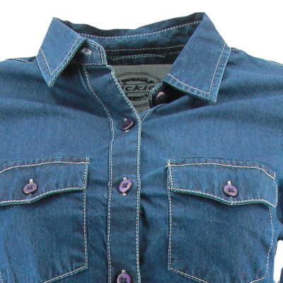 Chemisier femme manches longues - Dickies - S  - Photo 2