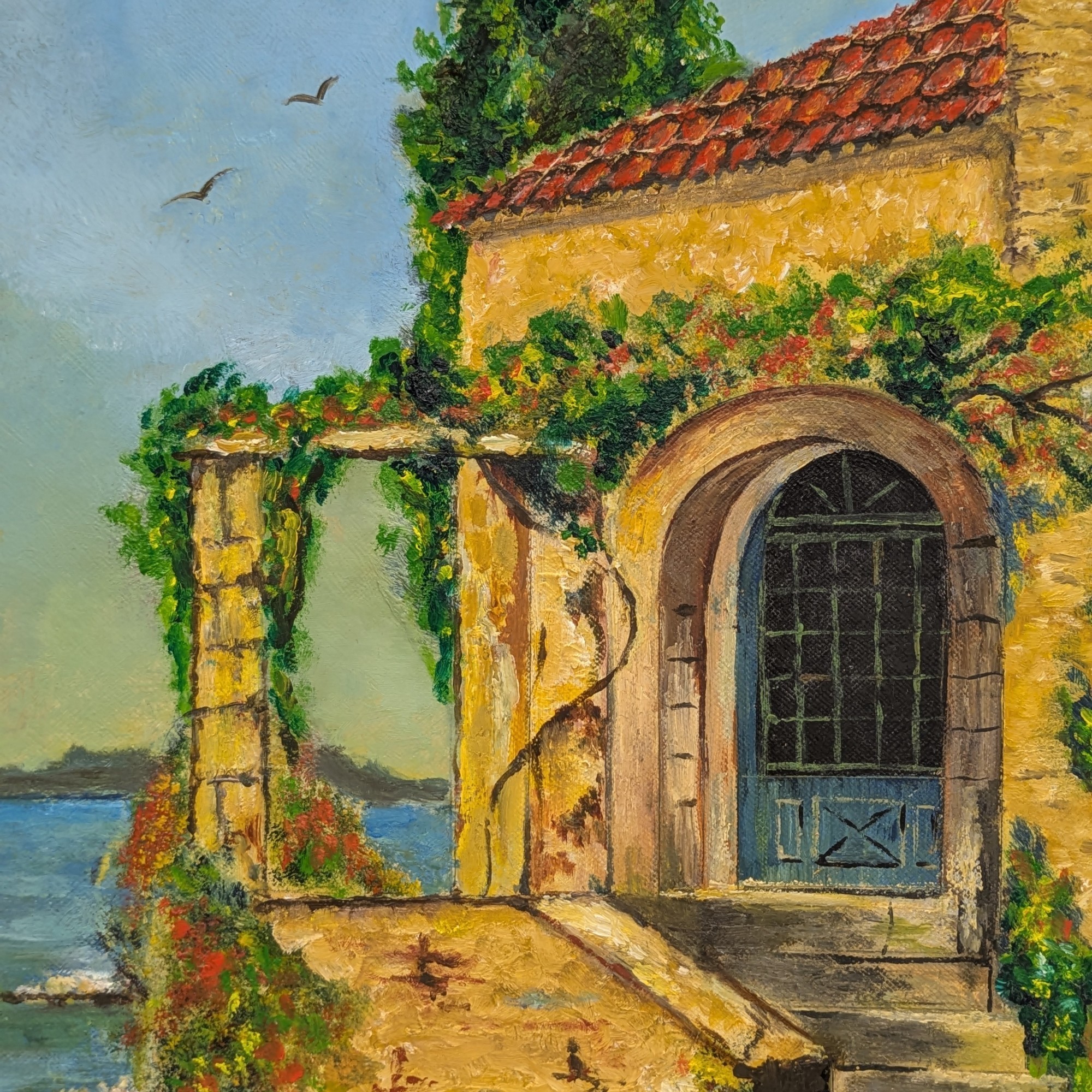 Tableau peinture signée 