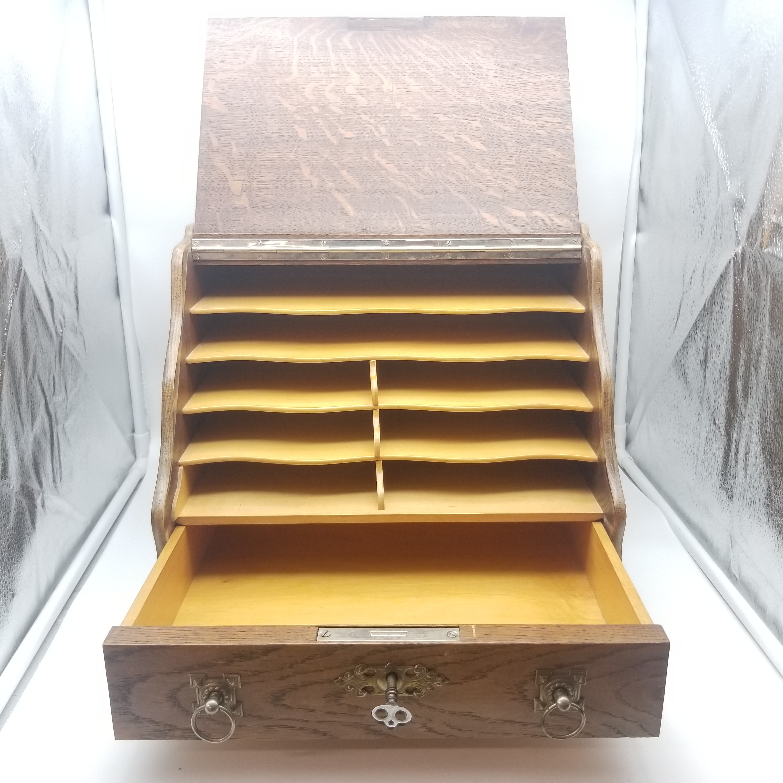 Range-lettres de bureau portatif  - Vue 2 - 