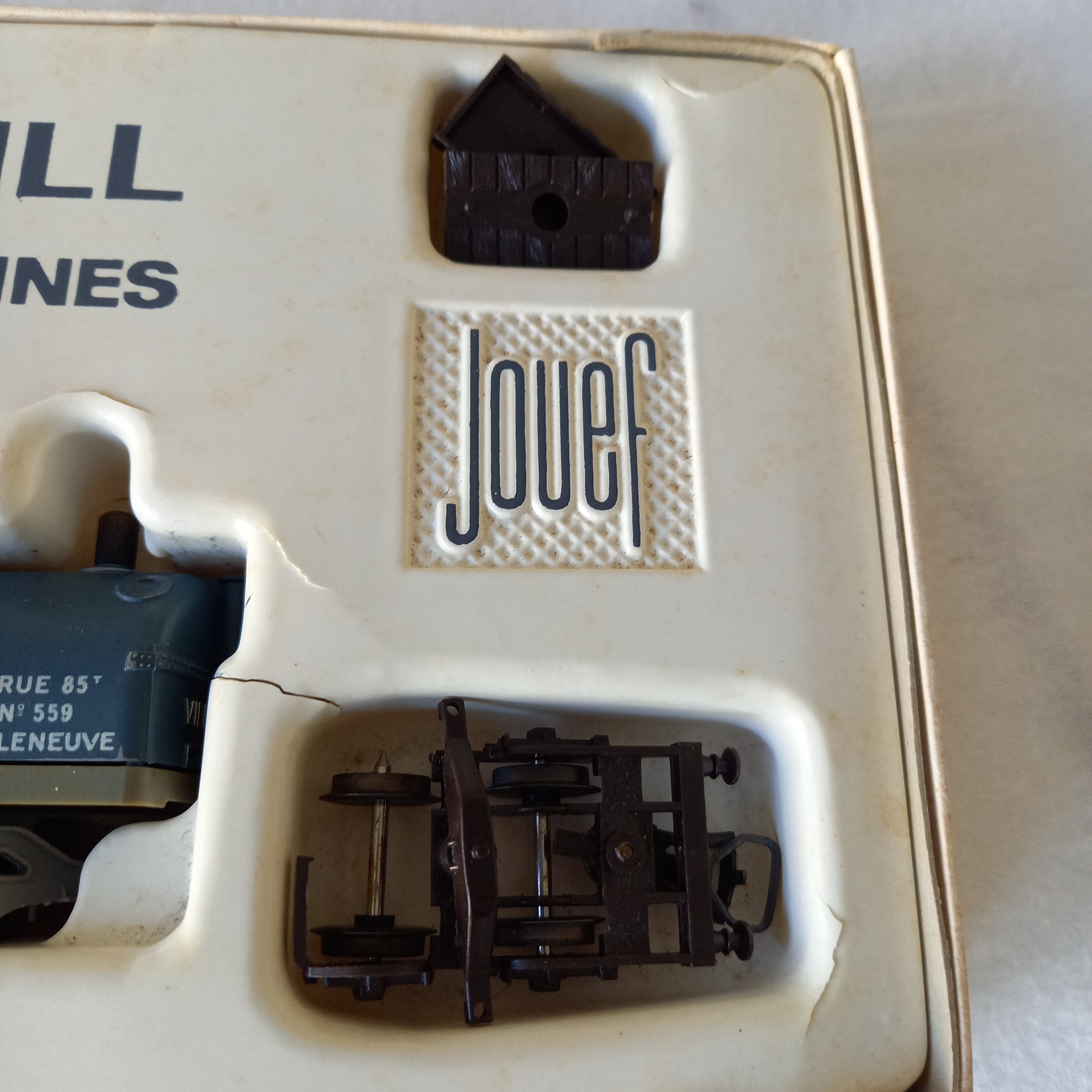 Vintage ancien train locomotive wagon Jouef Bon état - Vue 23 - 