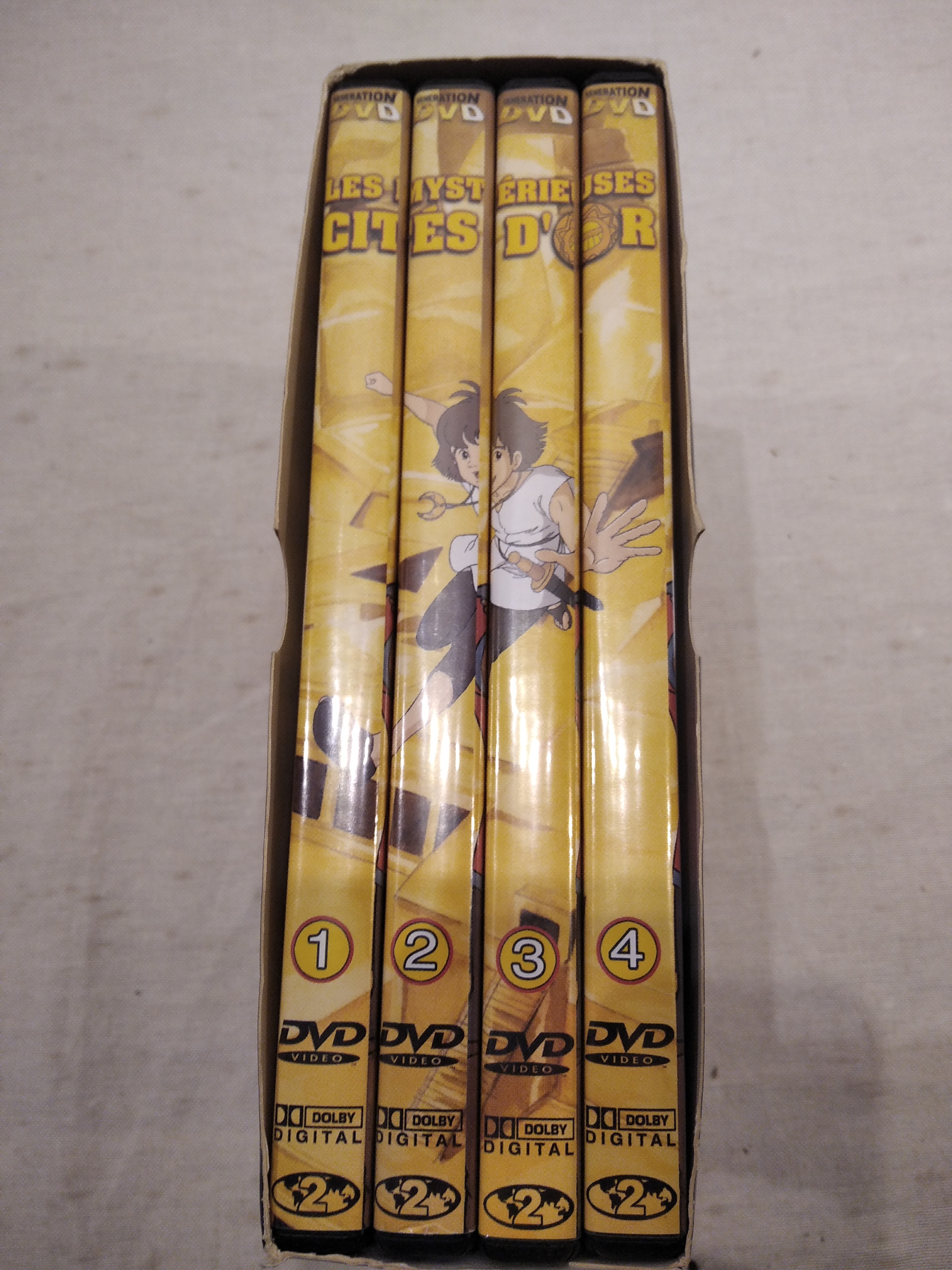 Les Mystérieuses cités d'or - intégrale dvd version remasterisée Très bon état - Vue 2 - 