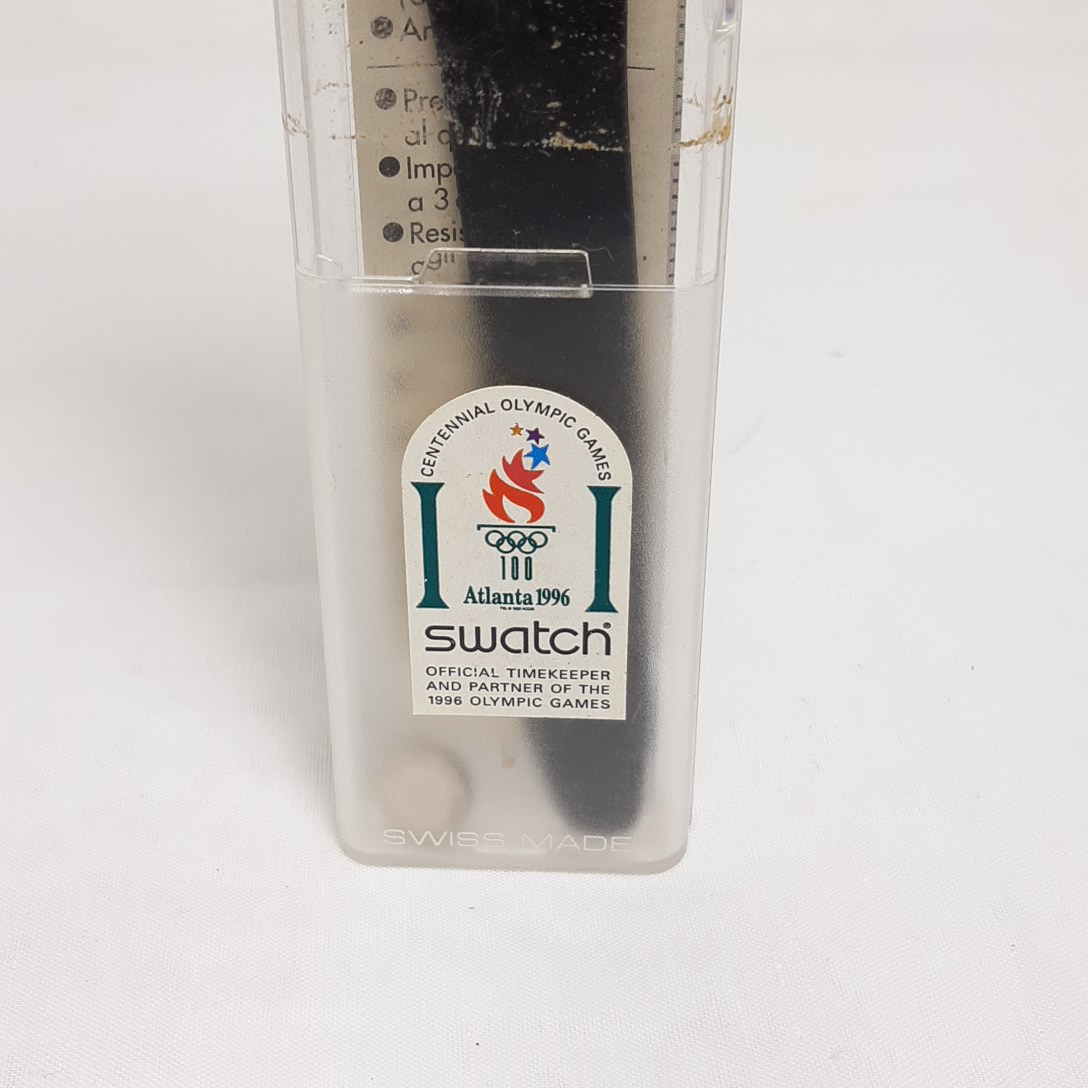 Montre swatch swiss AG 1994 jeux olympiques d'Atlanta État correct - Vue 4 - 