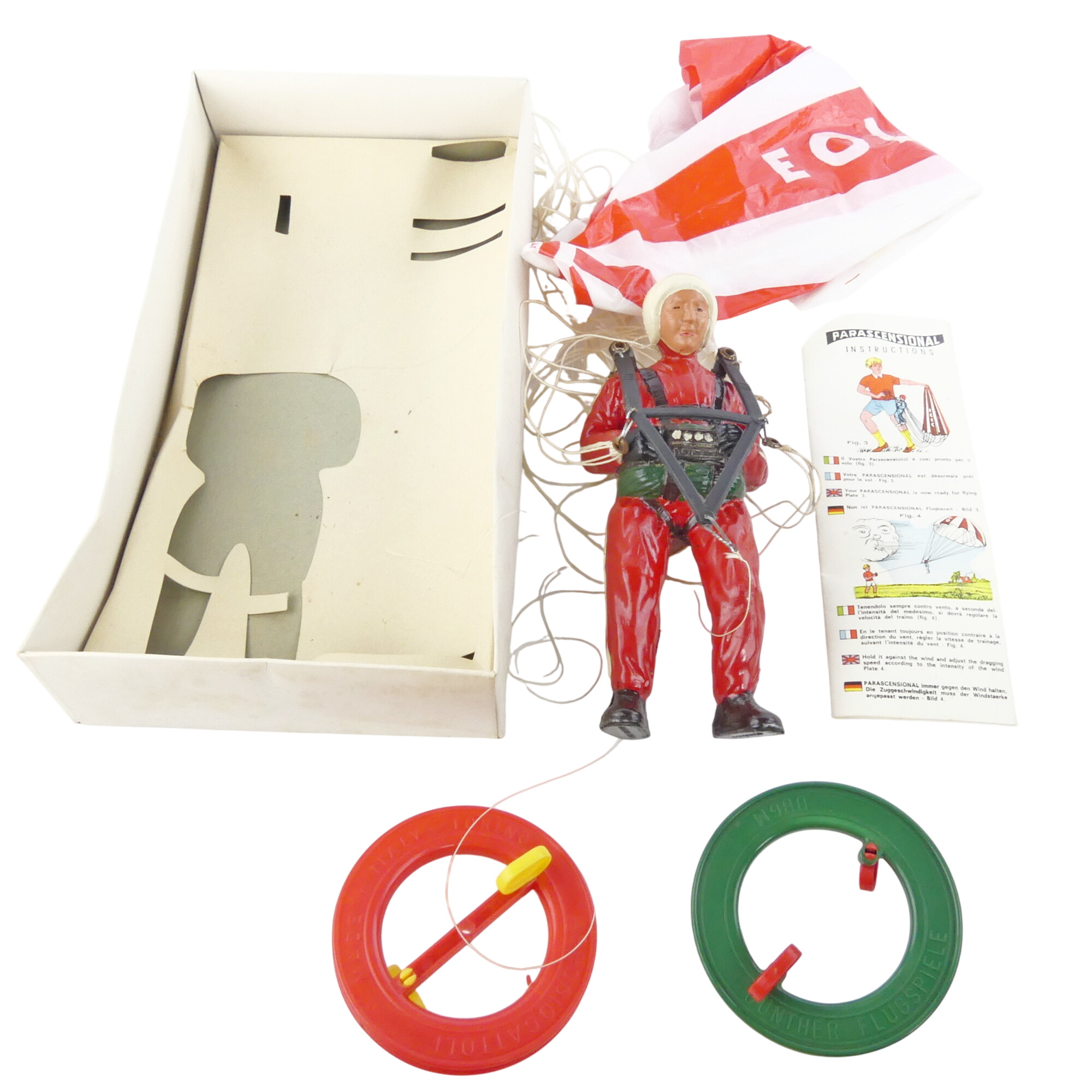 Jouet ancien Parascensional Italie État correct -  reconditionné disponible sur Label Emmaüs