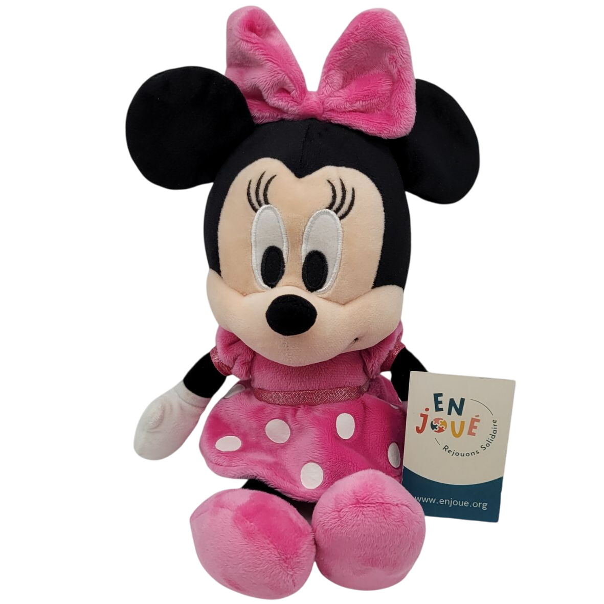 Acheter Peluche Doudou Minnie rose 30 cm - A partir de 6 mois. Bon état - 10,00 € Peluche Doudou Minnie rose 30 cm - A partir de 6 mois. Bon état - reconditionné disponible sur Label Emmaüs