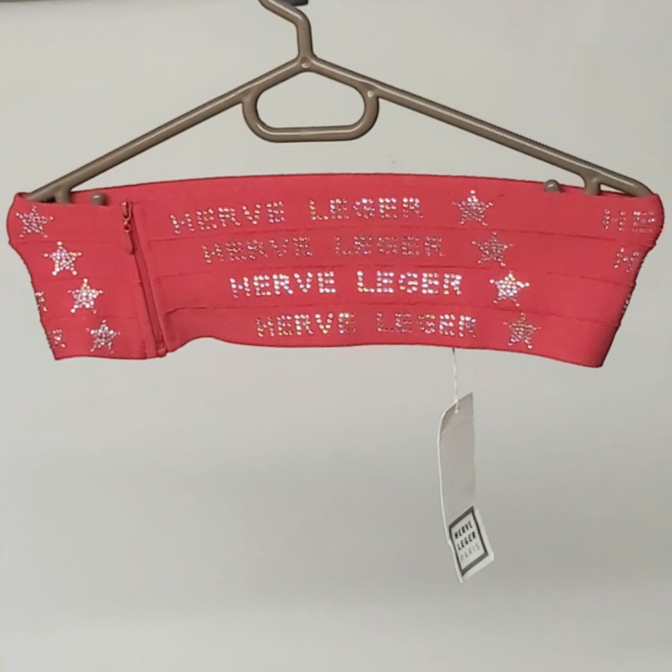 Ceinture femme  brodée- Herve Leger  paris-T 3 Bon état -  reconditionné disponible sur Label Emmaüs