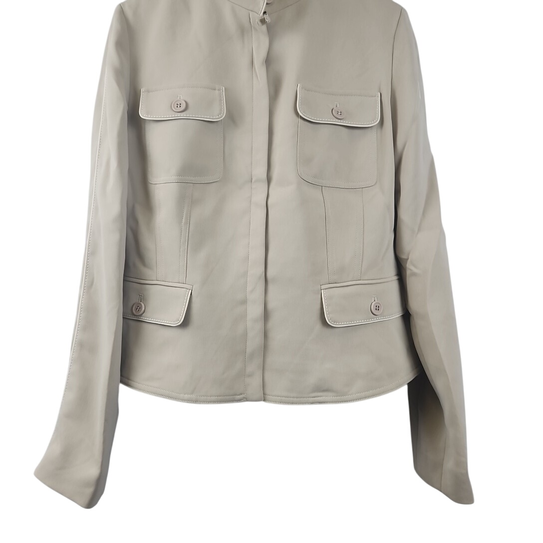 Veste beige 100% polyester - Taille 38 - Manoukian - Modalova