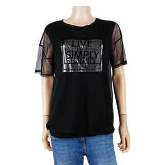 T-shirt noir imprimé - Femme - PIMKIE - Taille M - Photo 1