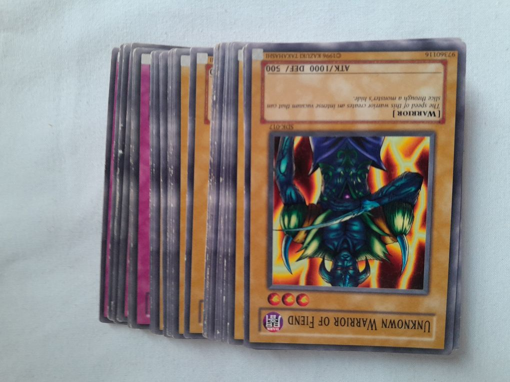 Lot de 40 Cartes Yu Gi Oh ! Deck demarrage Pegasus DDP-F - 1St edition Complete - Très bon état - Photo 6