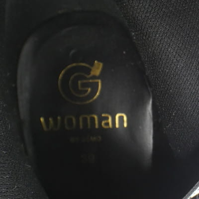 Bottines noires effet daim à talons aiguilles 10 cm - Femme - Gémo - Pointure 39 - Photo 4