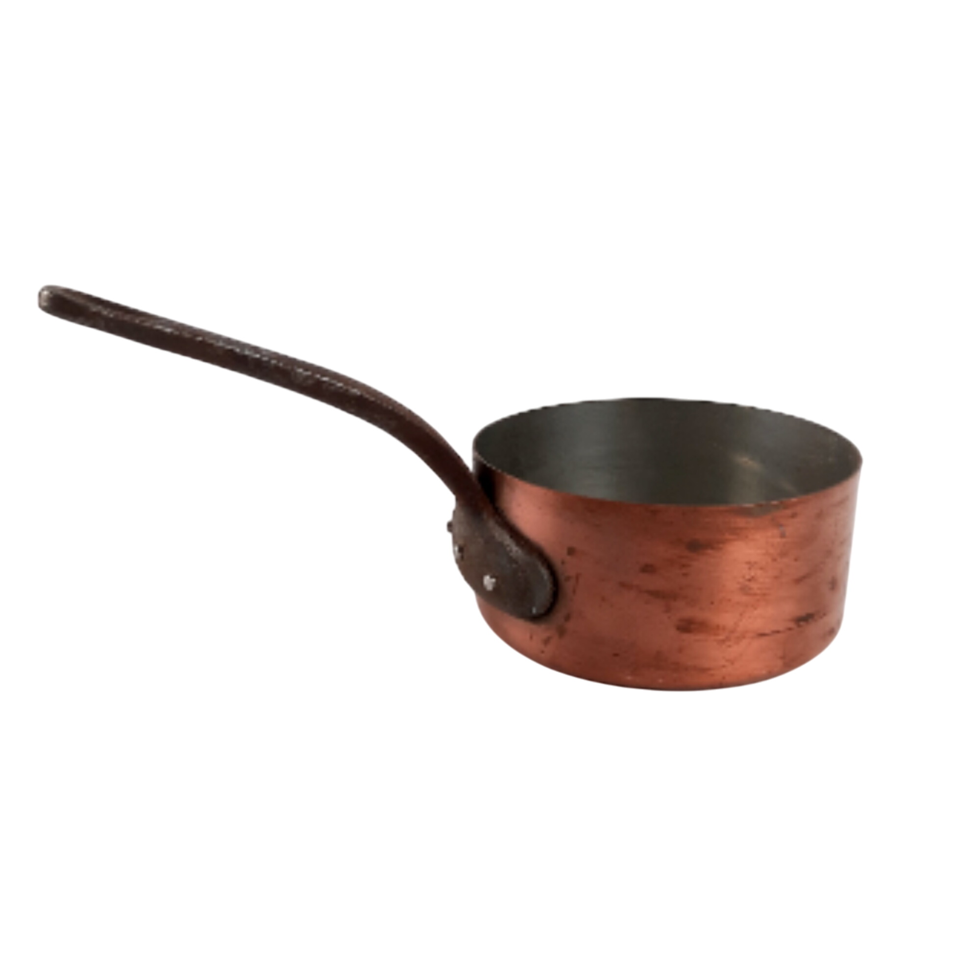 Petite casserole en cuivre fabrications française 12.5 cm - Photo 0
