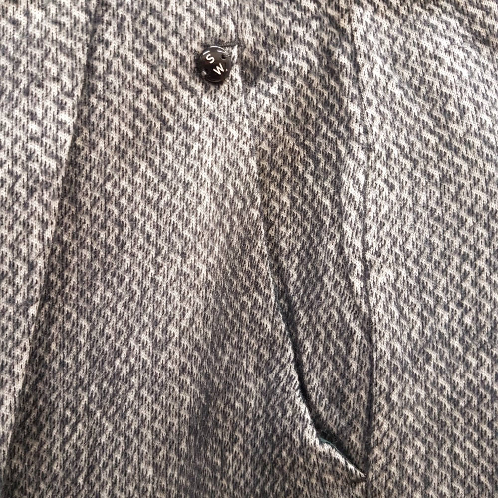 Voir photo 5 de Jupe chinée bleue et blanche - SANDWICH - Taille M Jupe chinée bleue et blanche - SANDWICH - Taille M - Vue 5 -