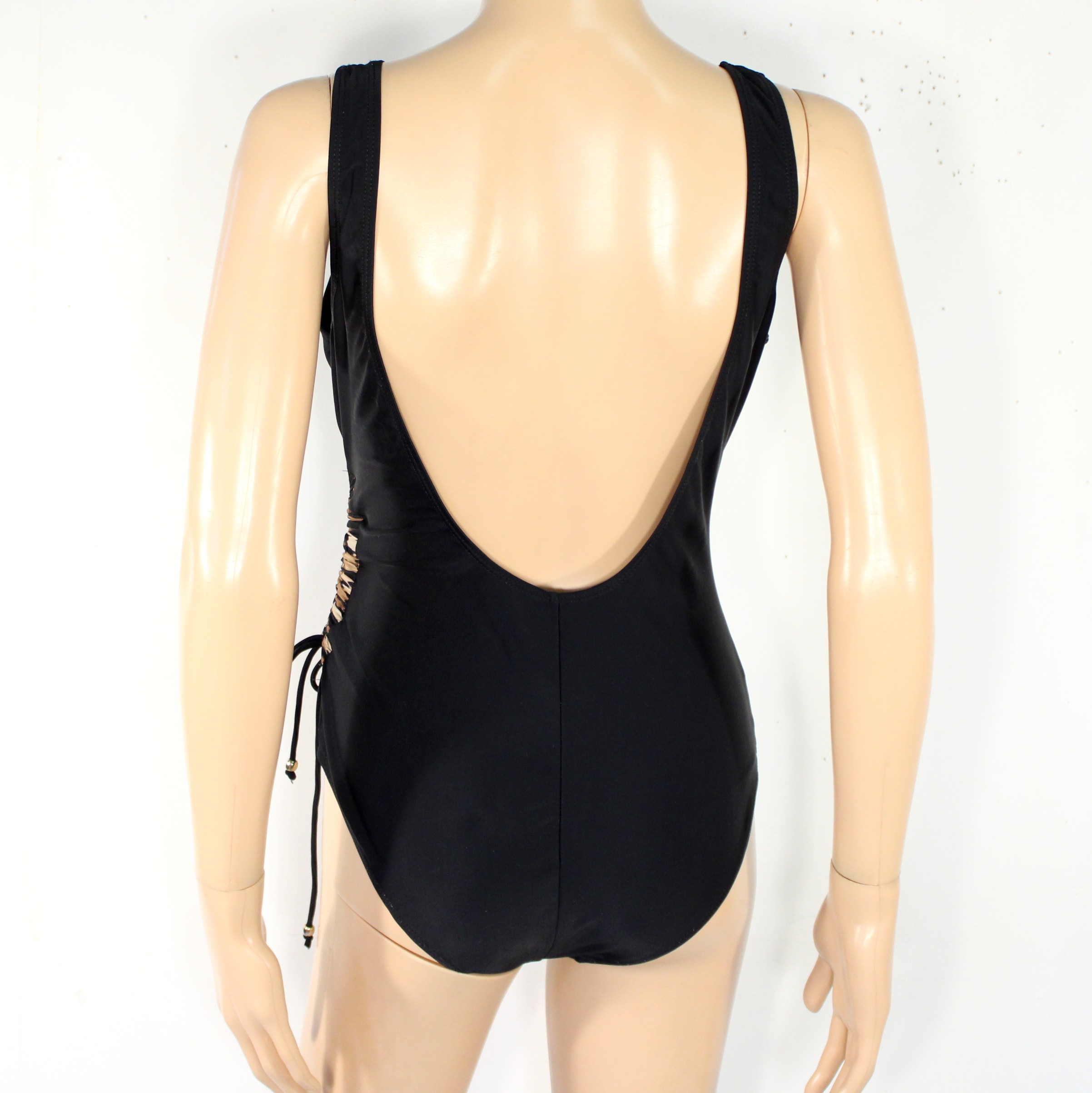 Maillot De Bain Femme Noir Léopard Taille M - Photo 2