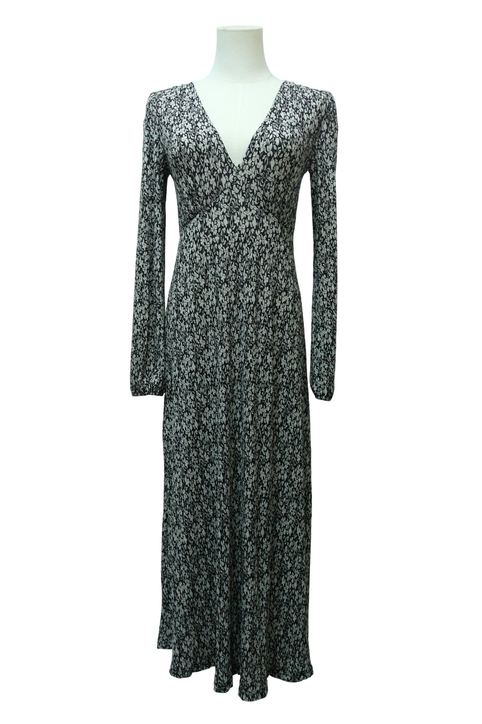 RF362 - Robe longue  motifs - Taille XS - Mango - Modalova