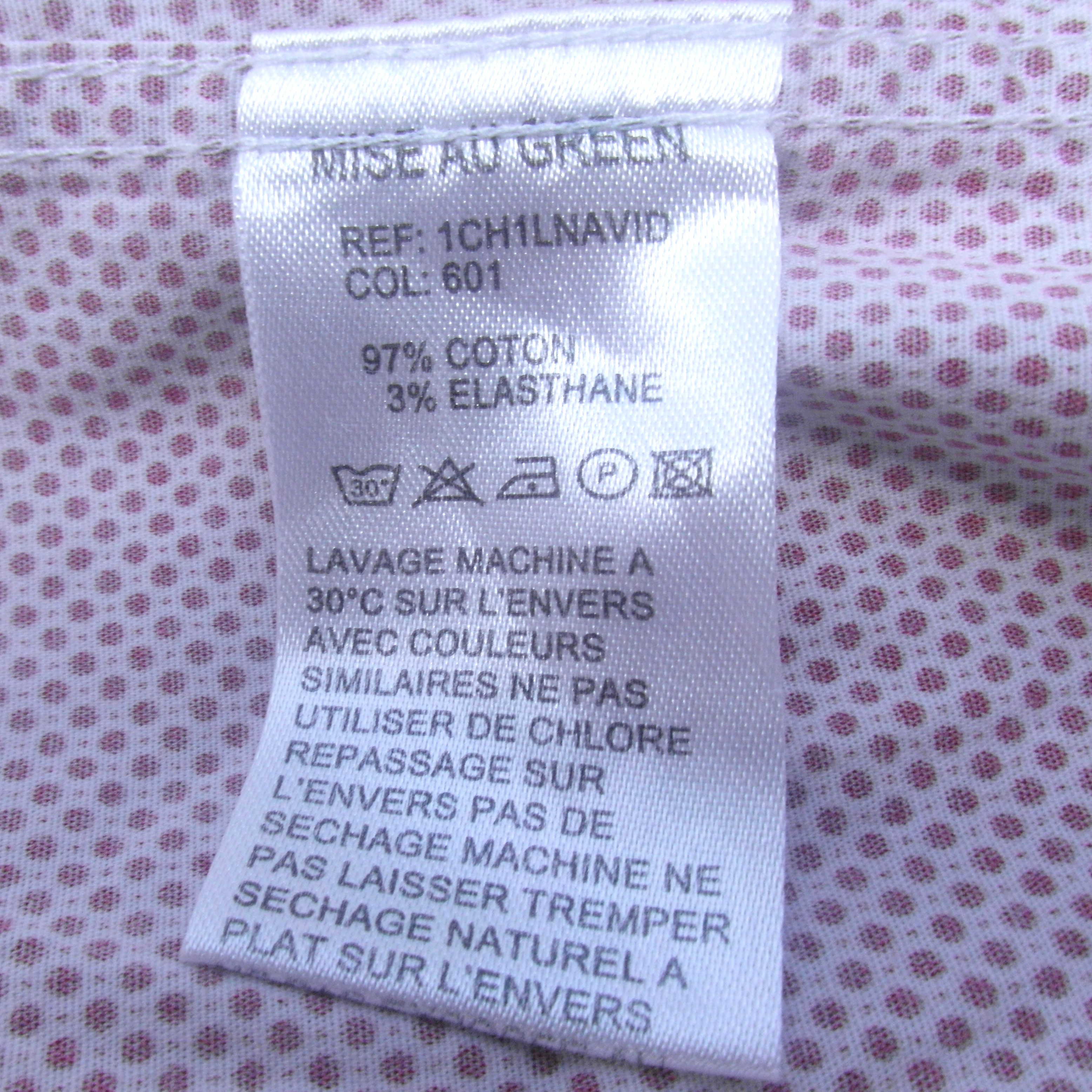Chemise homme taille 3 XL Mise AU GREEN - Photo 5