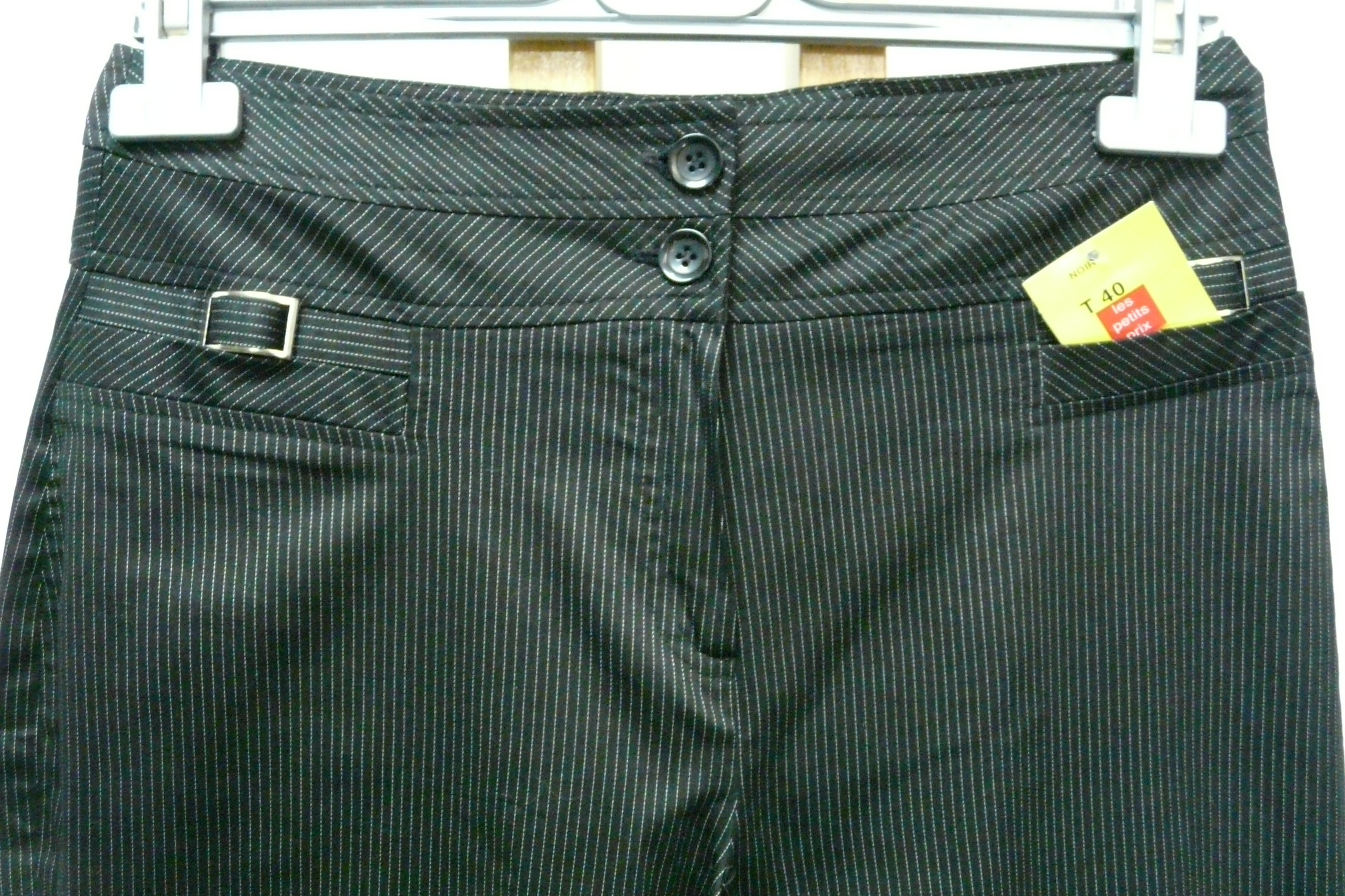 BF118 - Pantalon rayé - Plus - Taille 40 - Photo 2