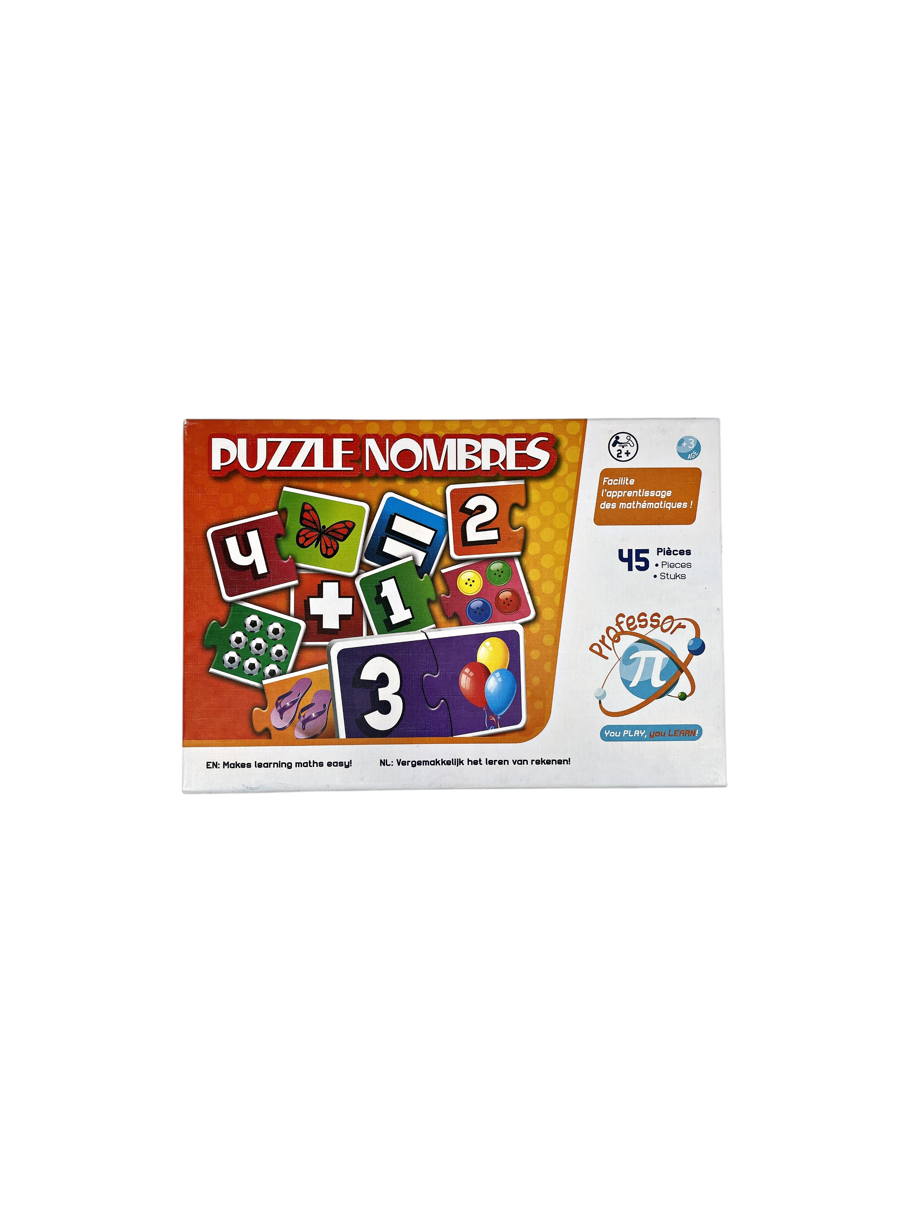 Voir photo 4 de Puzzle - Nombres - 45 pièces Puzzle - Nombres - 45 pièces Très bon état - Vue 4 -