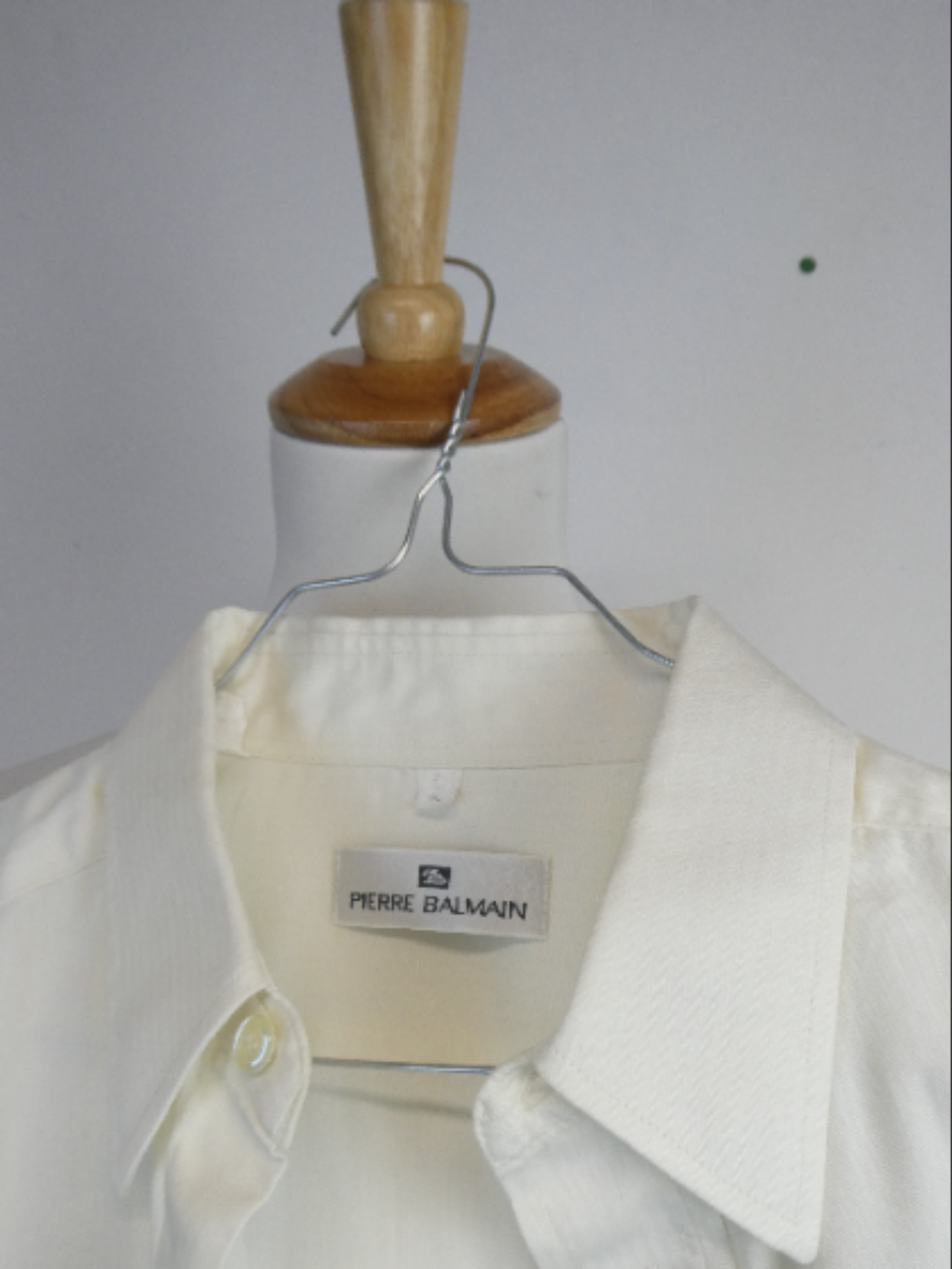 Pierre Balmain - Chemise écru - 40 - Photo 7