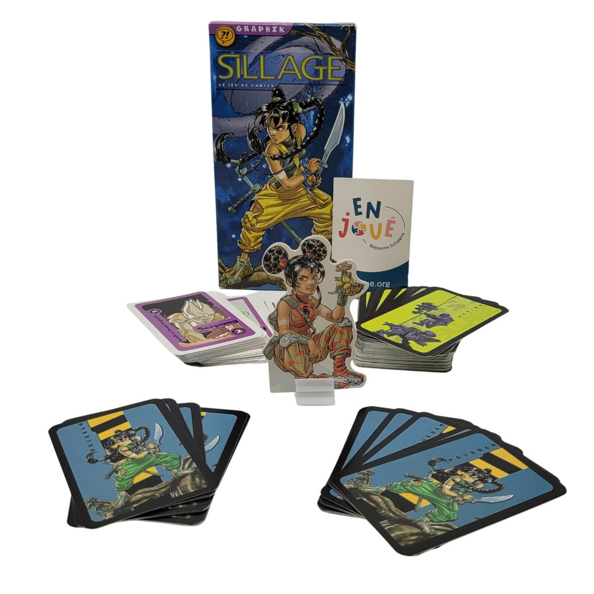 Voir photo 2 de Le jeu de cartes Sillage - Darwin Project - À partir e 8 ans. Le jeu de cartes Sillage - Darwin Project - À partir e 8 ans. Très bon état - Vue 2 -