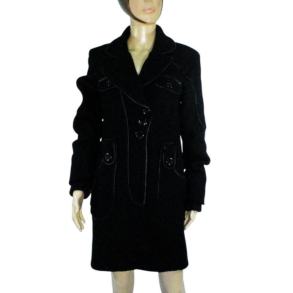 Manteau Femme Noir VERO MODA Taille Estimée S/M. Bon état -  reconditionné disponible sur Label Emmaüs