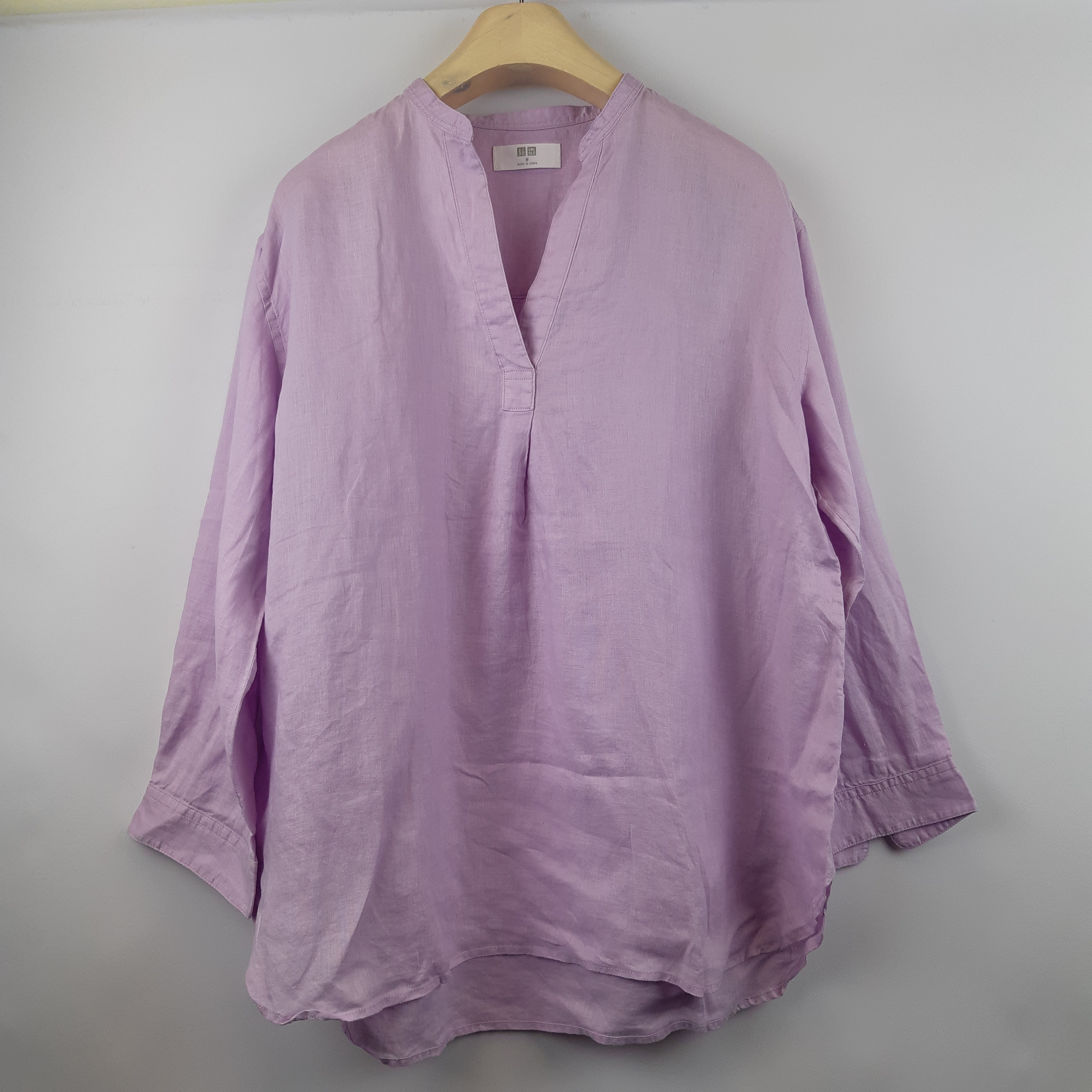 Uniqlo chemise violette - taille M - Photo 1