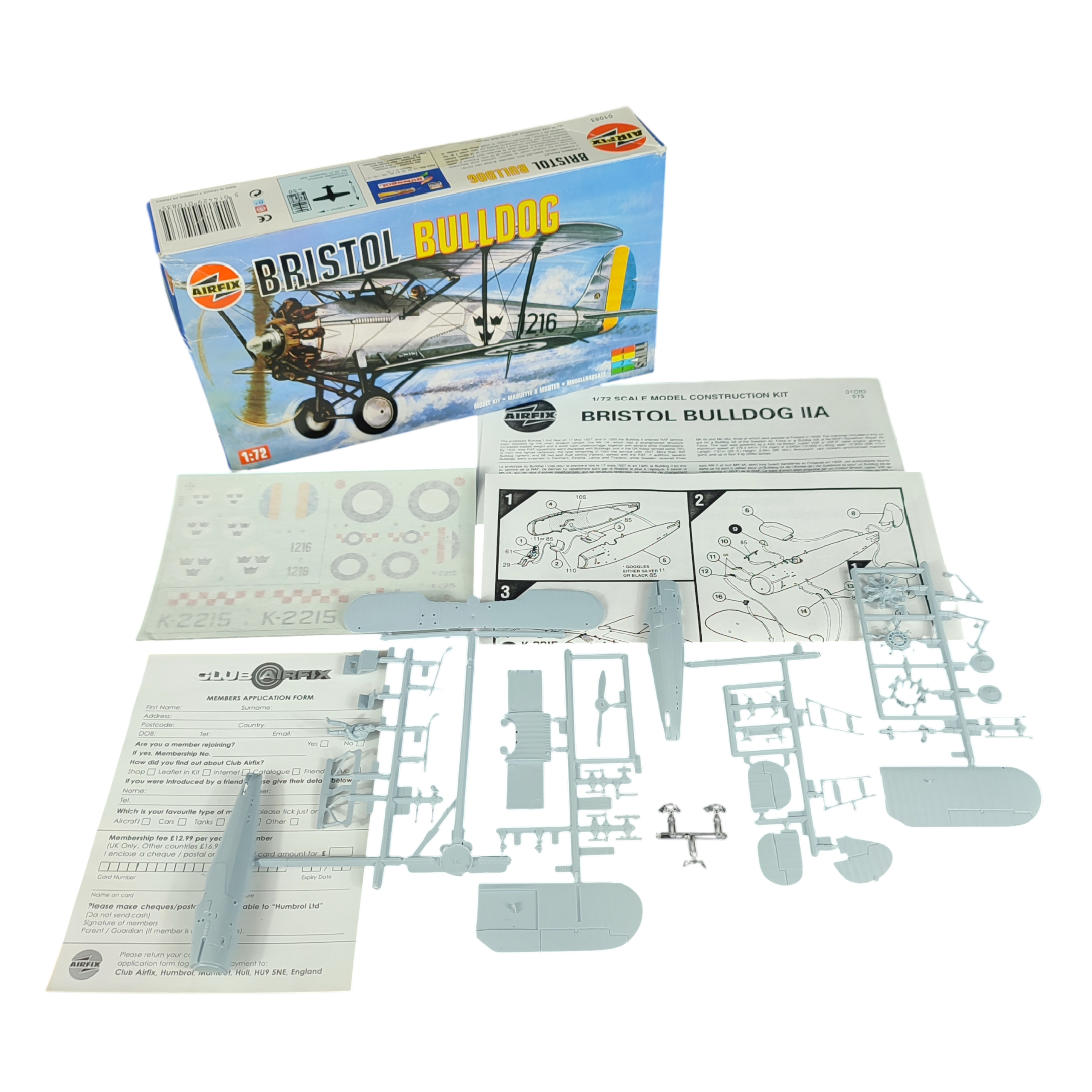 Acheter Maquette Airfix 1/72 modèle "Bristol Bulldog" Complet Bon état - 13,60 € Maquette Airfix 1/72 modèle "Bristol Bulldog" Complet Bon état - reconditionné disponible sur Label Emmaüs