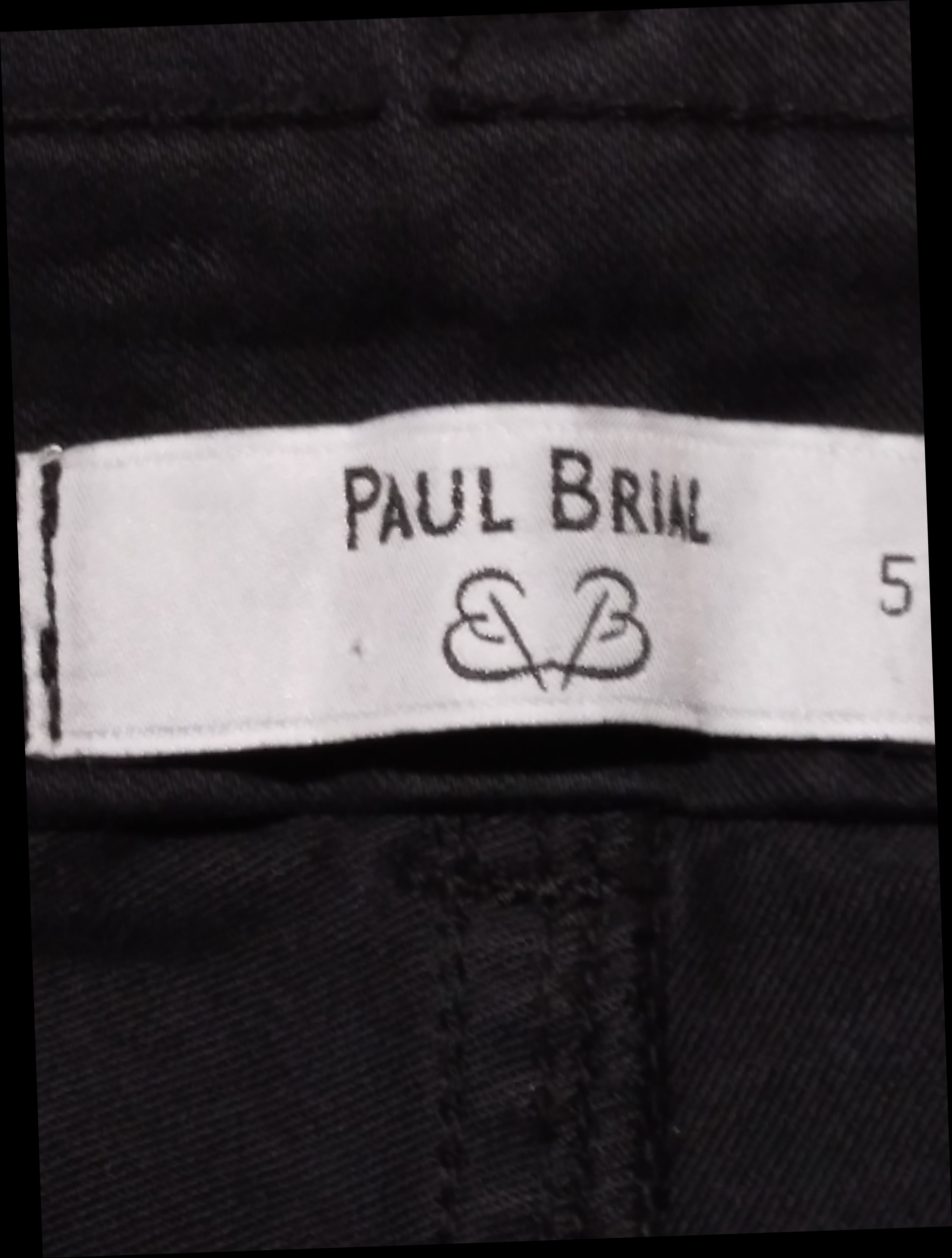 Pantalon noir, Paul Brial - 5 Bon état - Vue 6 - 