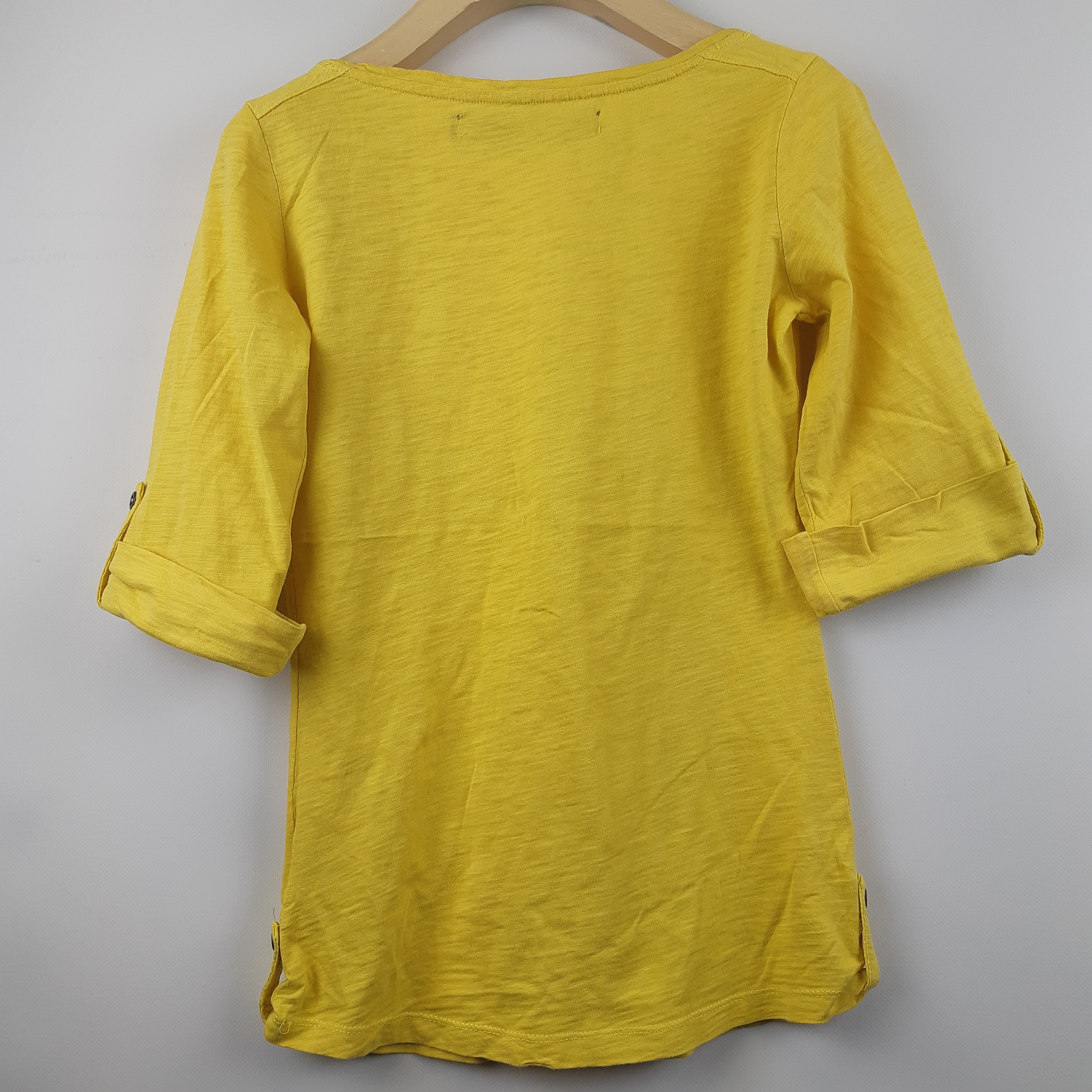 Cache cache - pull jaune - 100% coton - taille 1/38 (estimée) - Photo 2